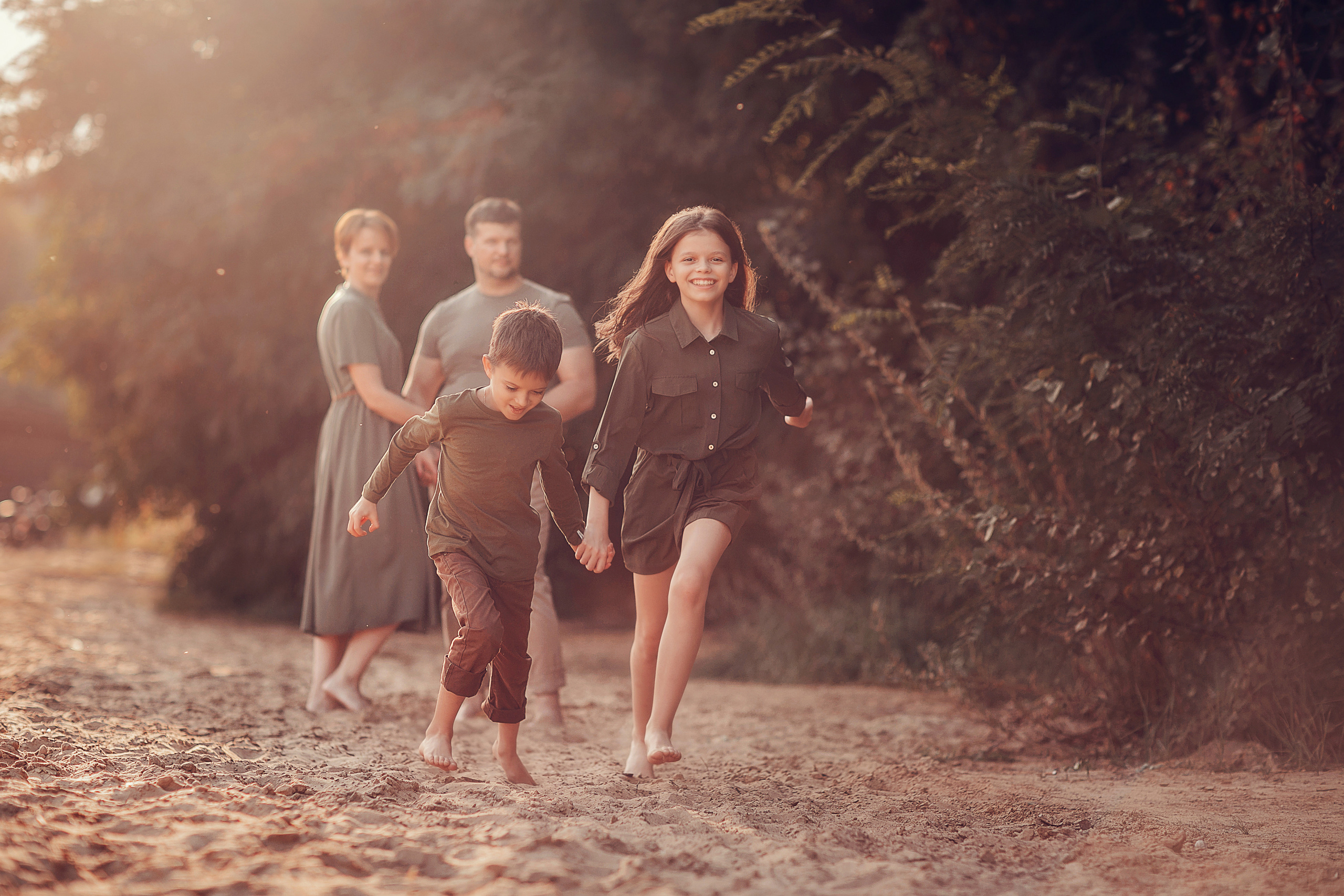 Света, Сергей, Настя и Коля. Детский и семейный фотограф в Москве Анна Ипатьева