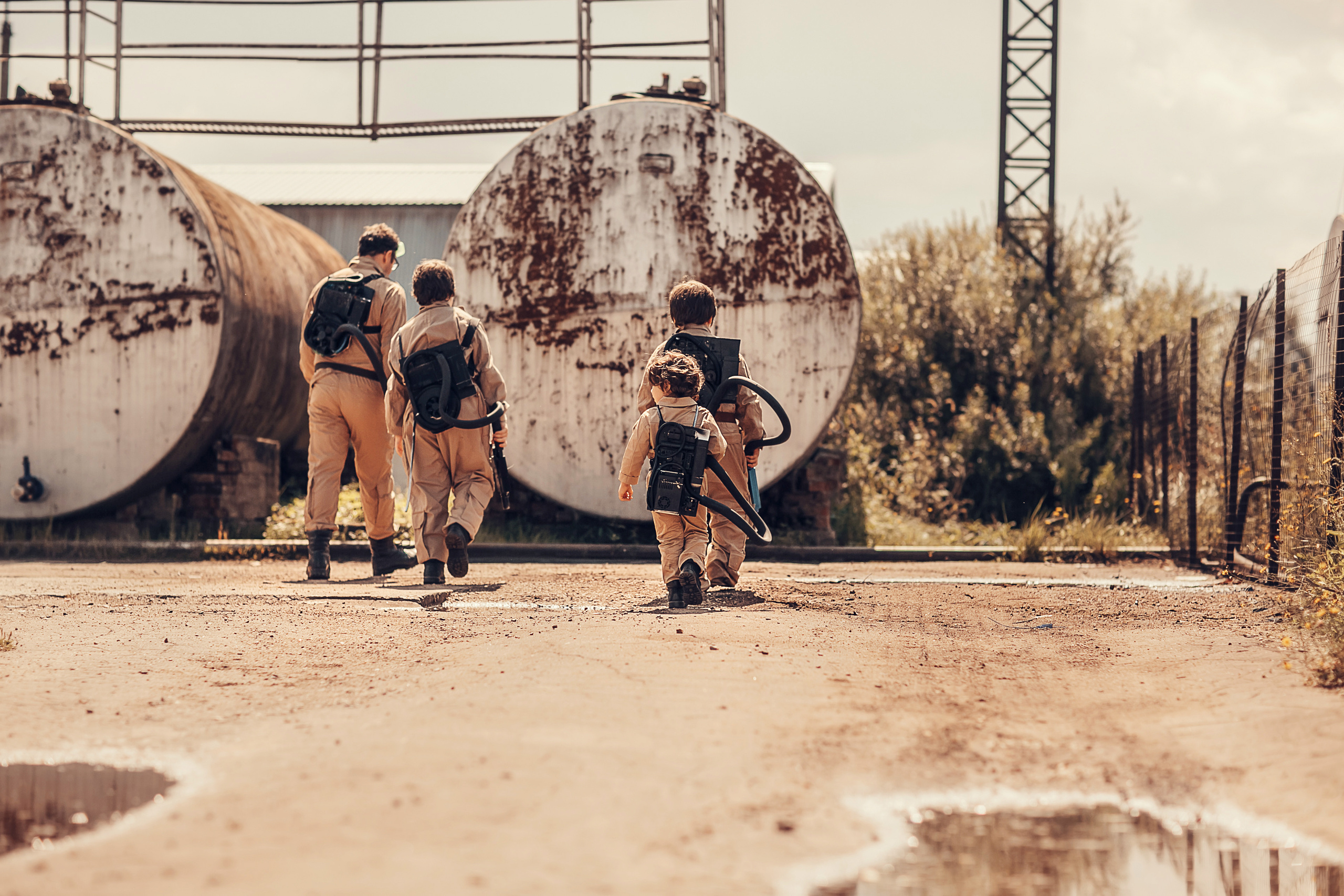 Ghostbusters. Детский и семейный фотограф в Москве Анна Ипатьева