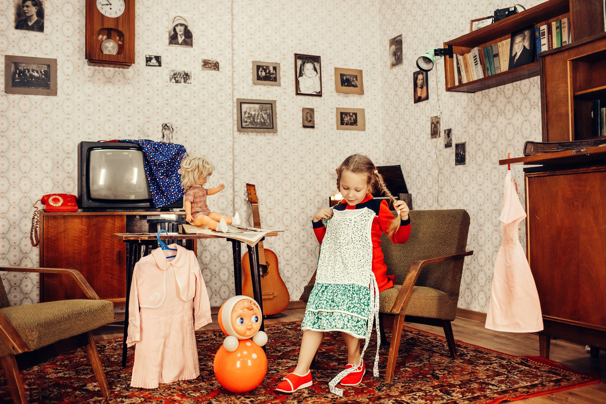 Советская квартира. Детский и семейный фотограф в Москве Анна Ипатьева
