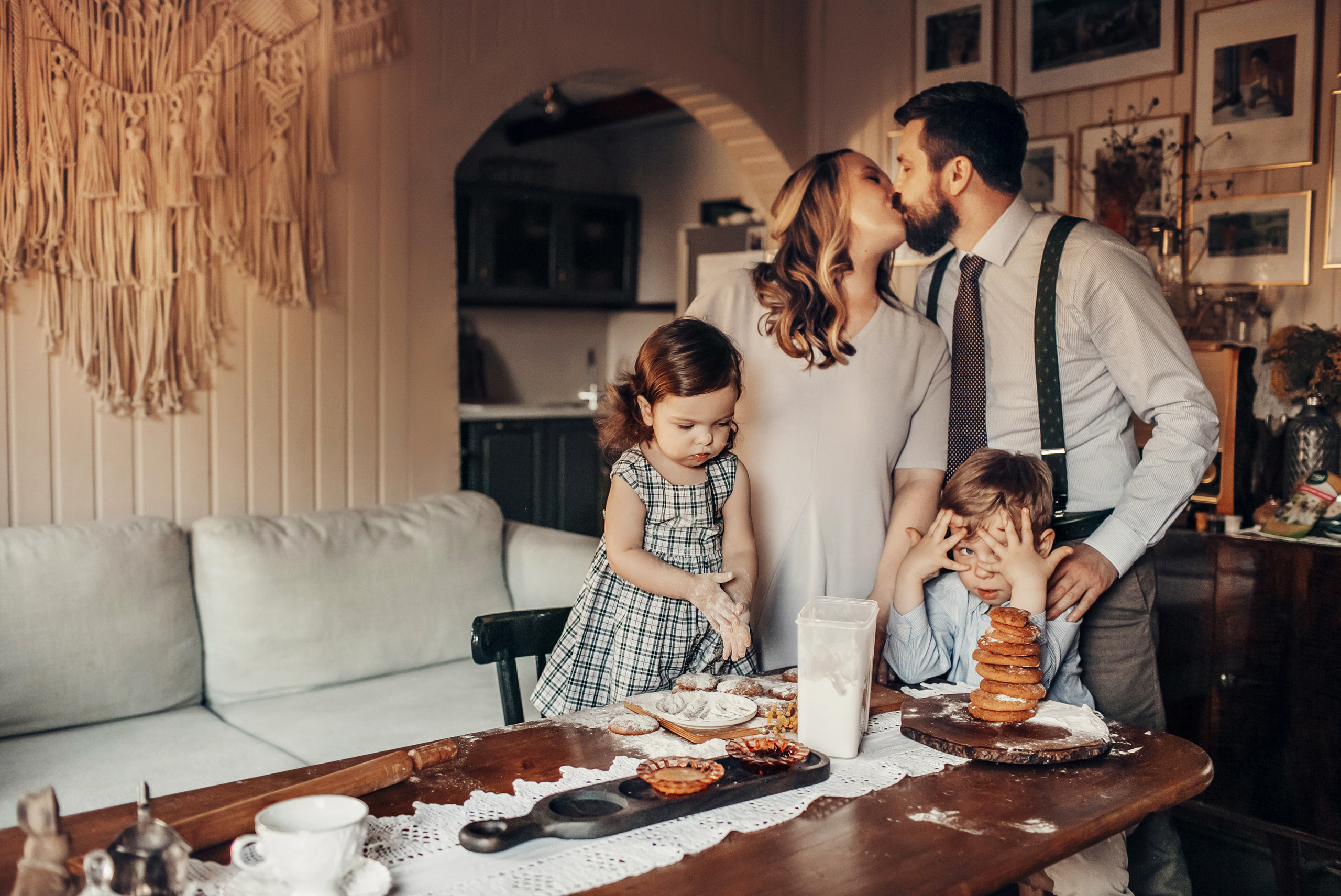 Люся, Андрей, Ян и Софа. Детский и семейный фотограф в Москве Анна Ипатьева