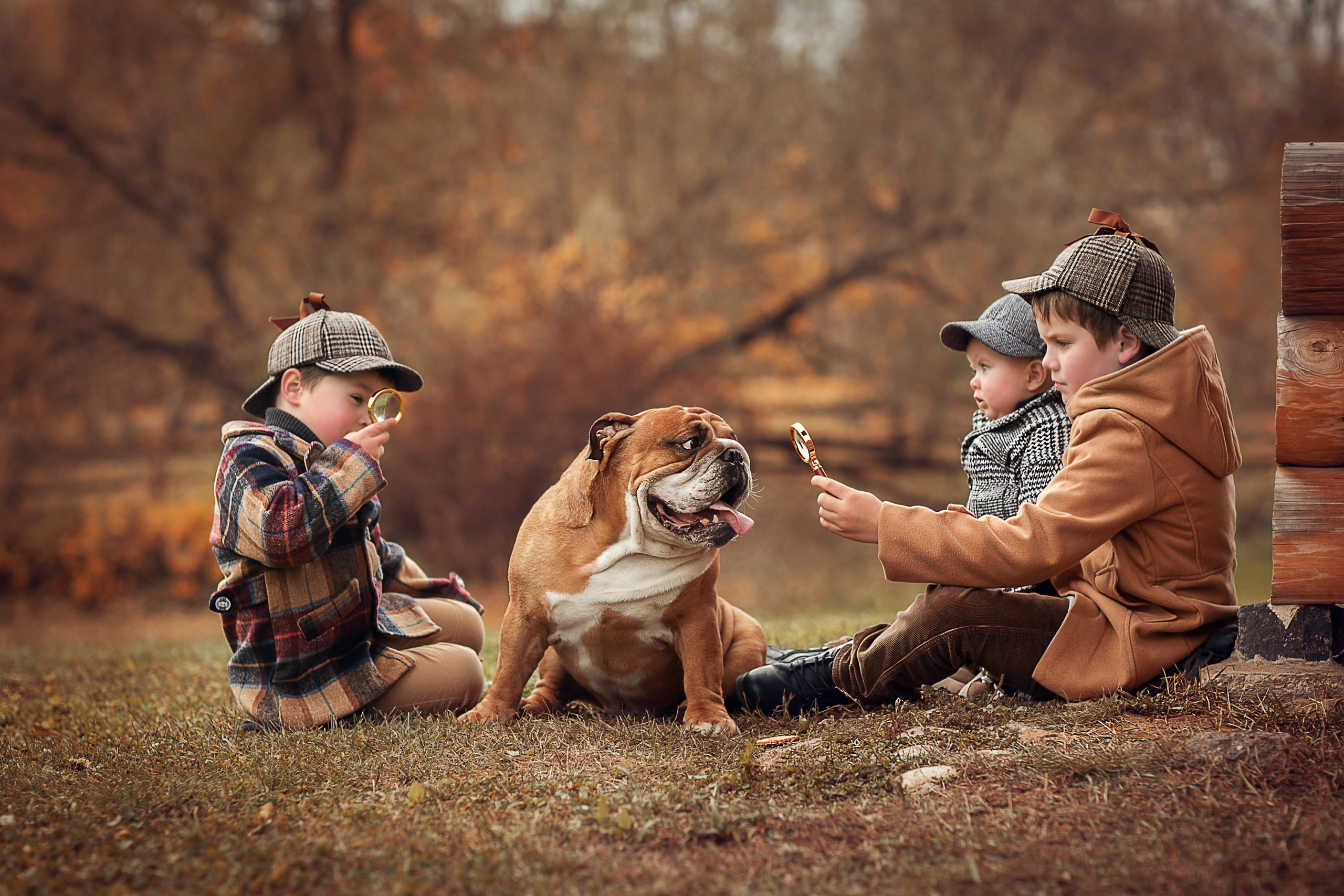 Маленькие Шерлоки. Детский и семейный фотограф в Москве Анна Ипатьева