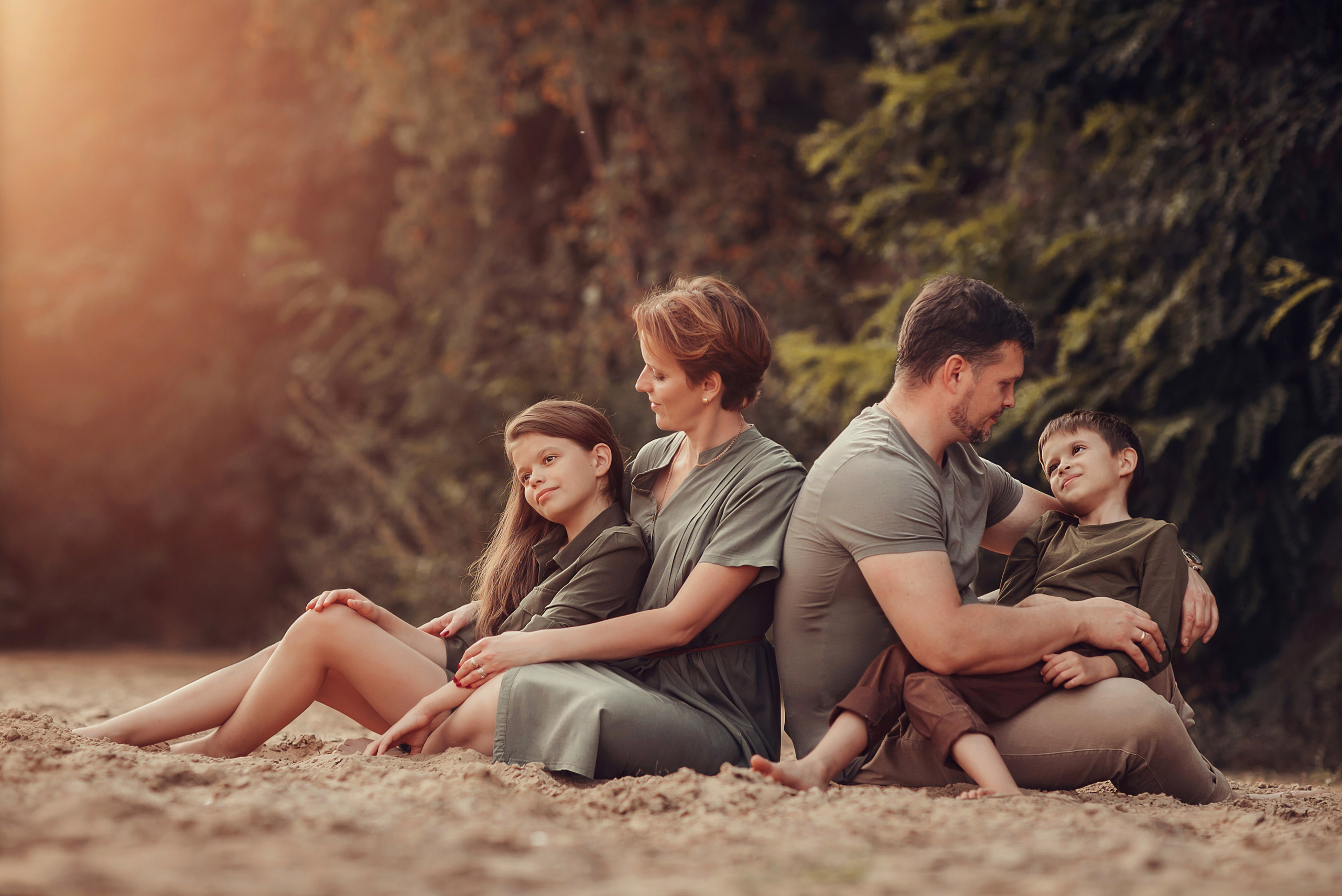 Света, Сергей, Настя и Коля. Детский и семейный фотограф в Москве Анна Ипатьева