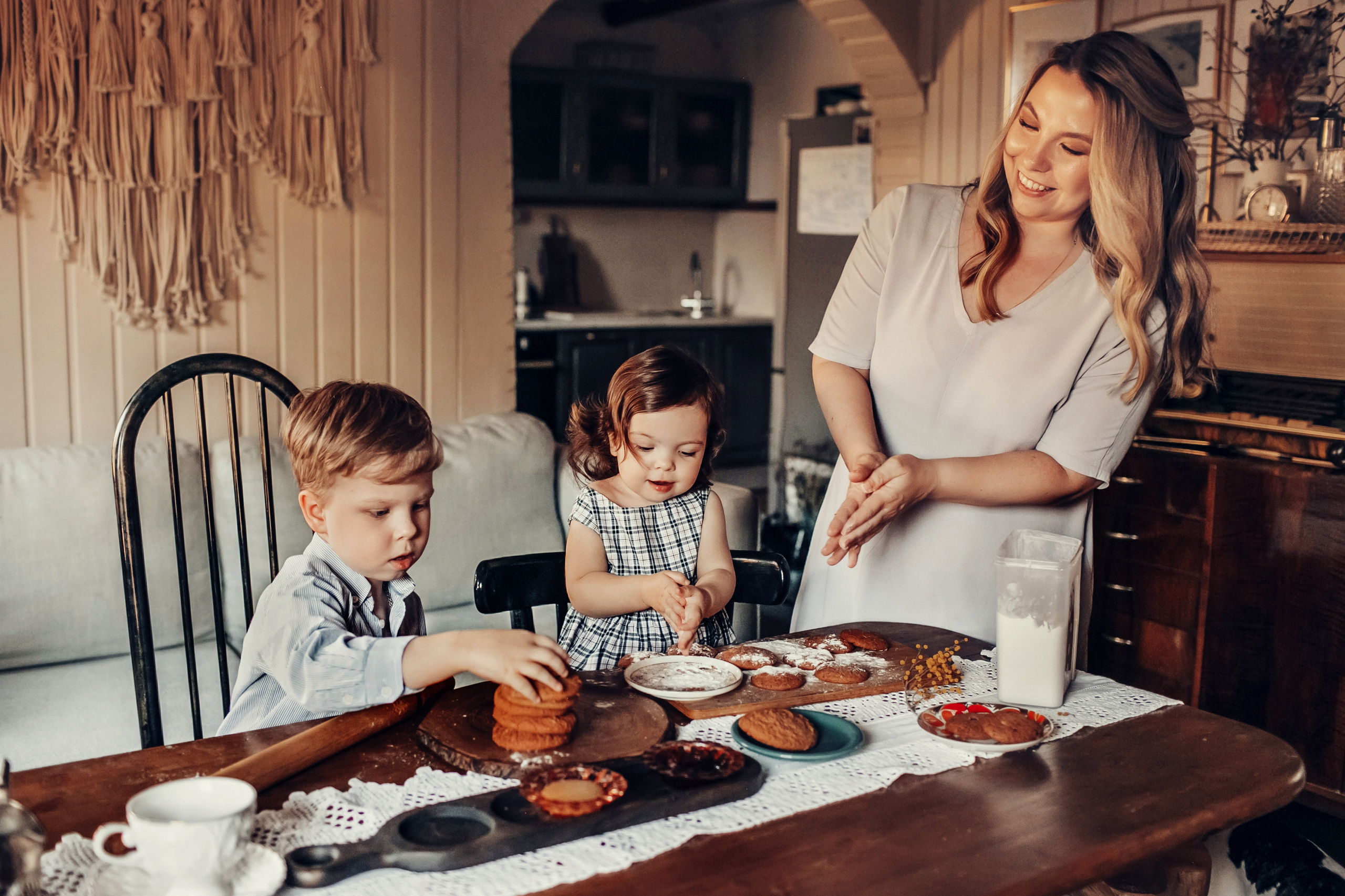 Люся, Андрей, Ян и Софа. Детский и семейный фотограф в Москве Анна Ипатьева