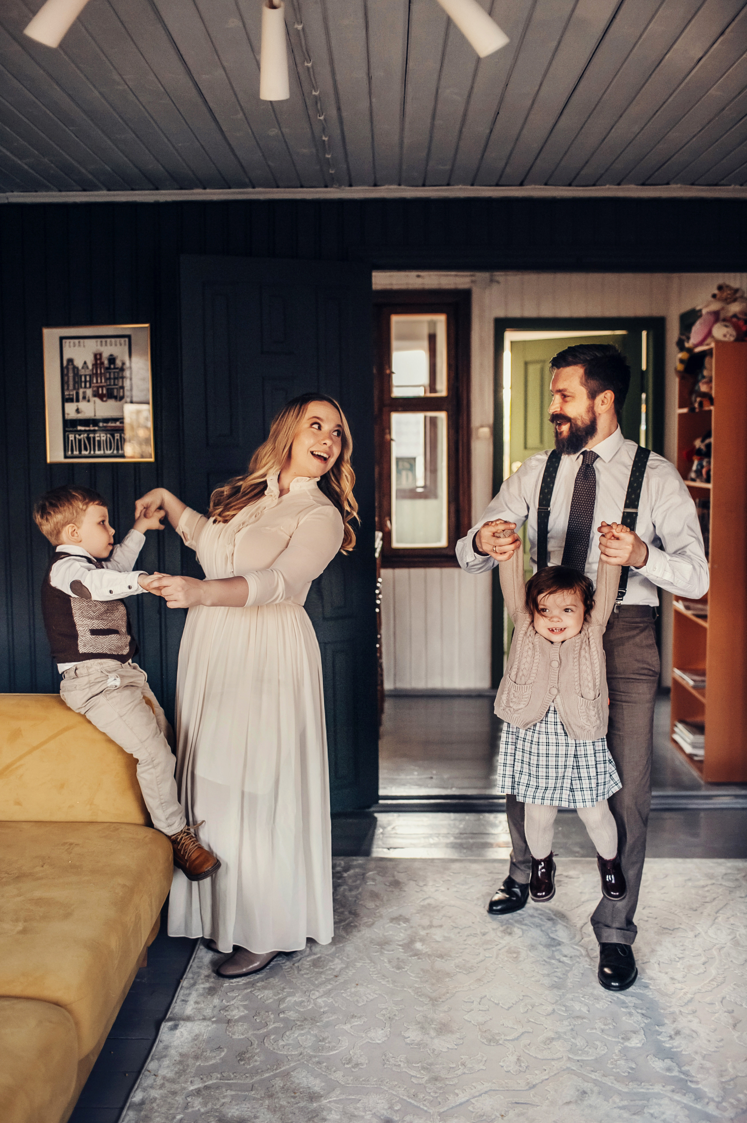 Люся, Андрей, Ян и Софа. Детский и семейный фотограф в Москве Анна Ипатьева