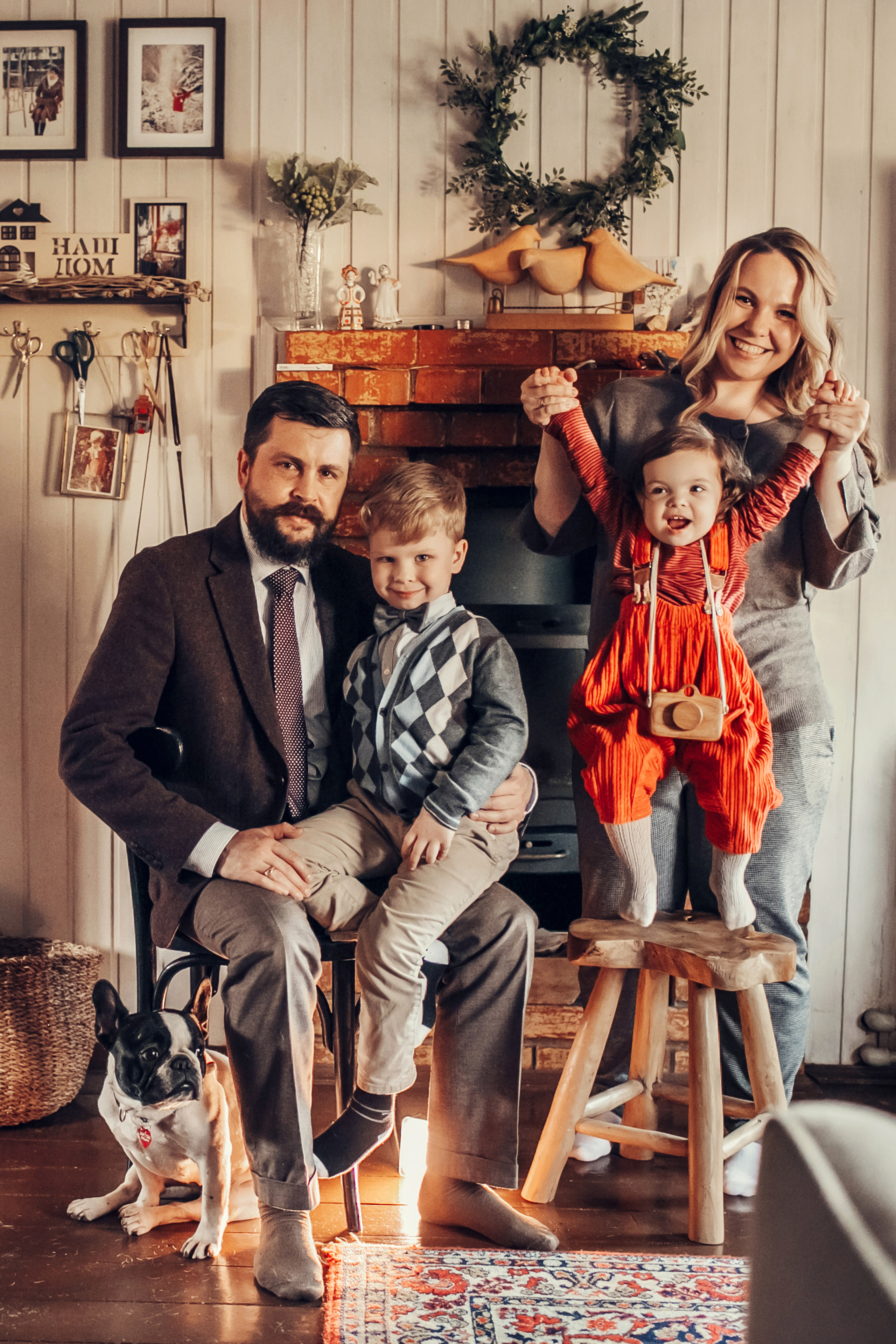 Люся, Андрей, Ян и Софа. Детский и семейный фотограф в Москве Анна Ипатьева