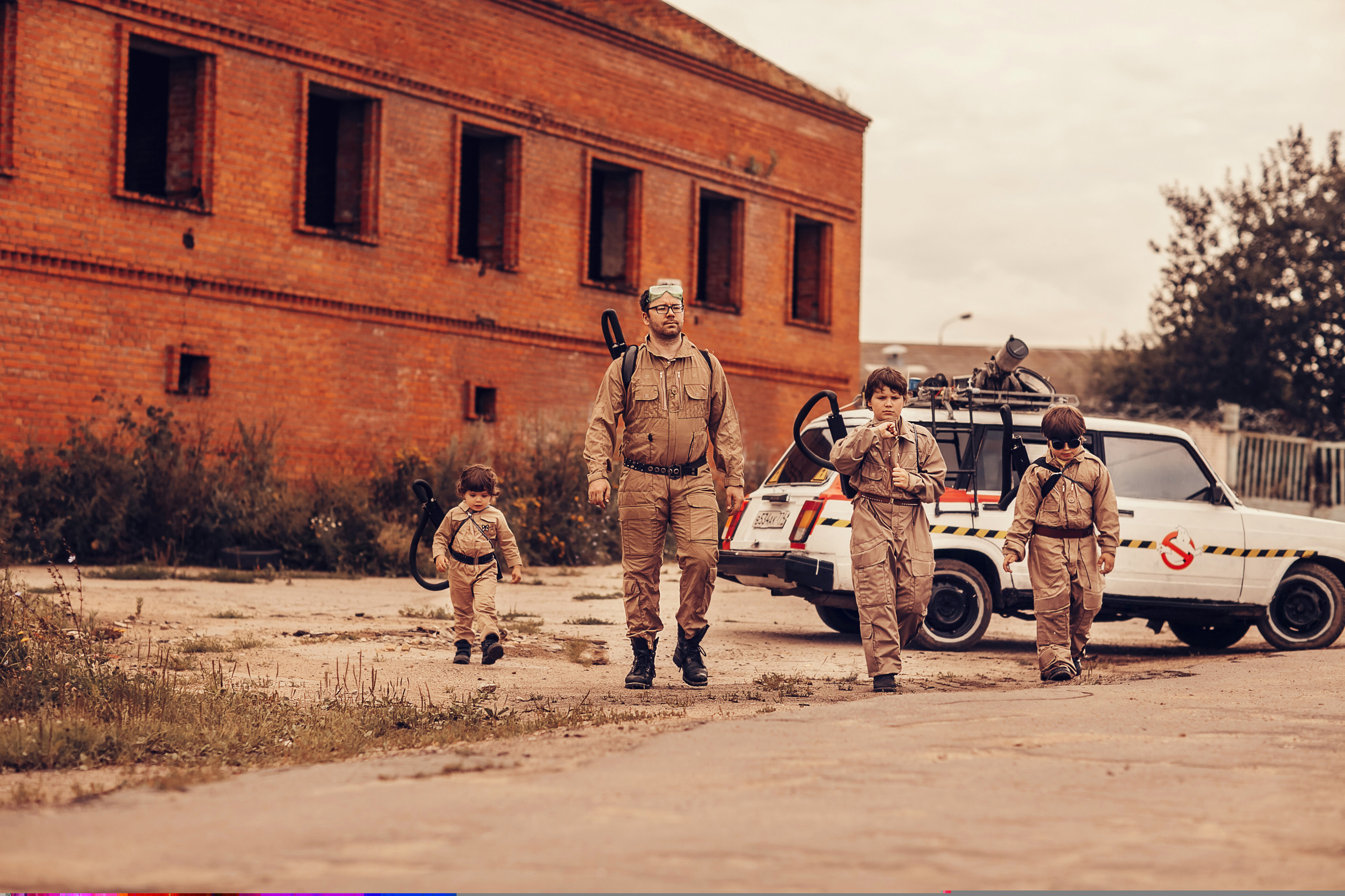 Ghostbusters. Детский и семейный фотограф в Москве Анна Ипатьева