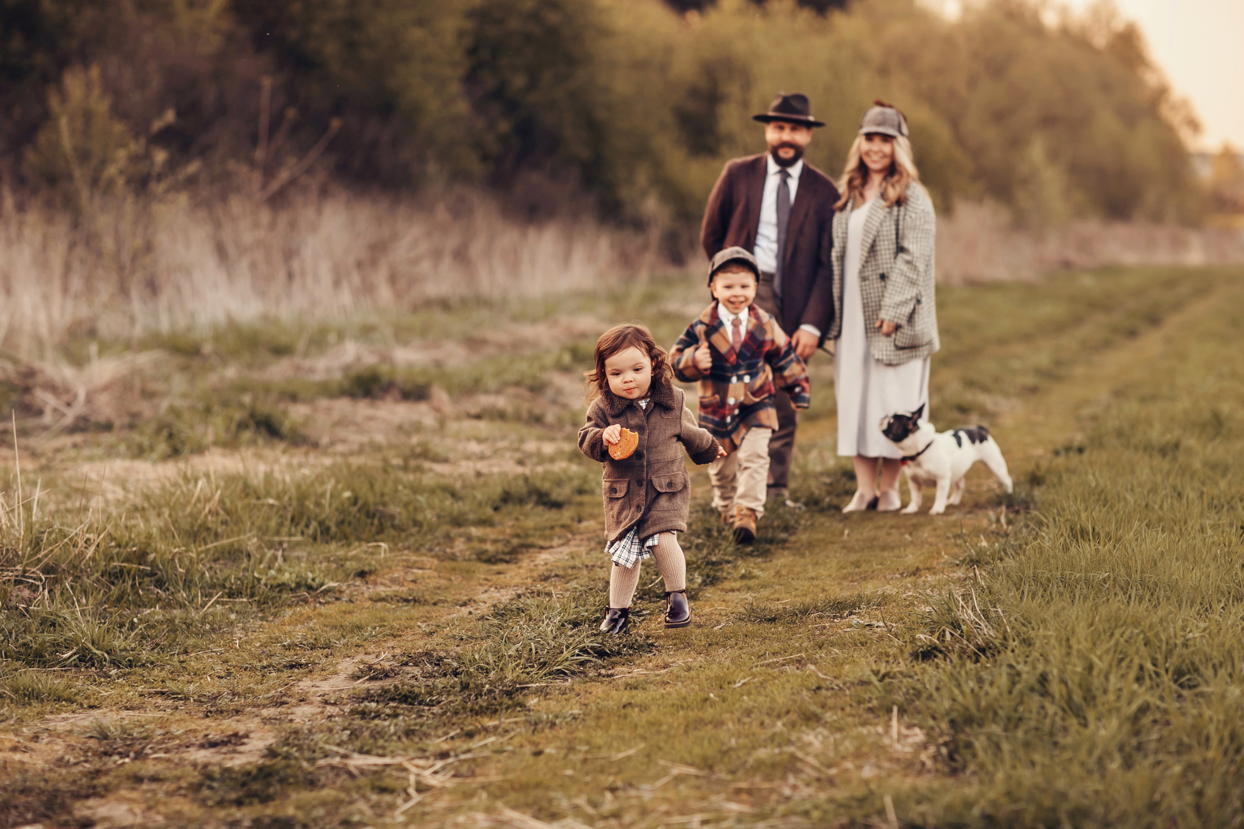 Люся, Андрей, Ян и Софа. Детский и семейный фотограф в Москве Анна Ипатьева
