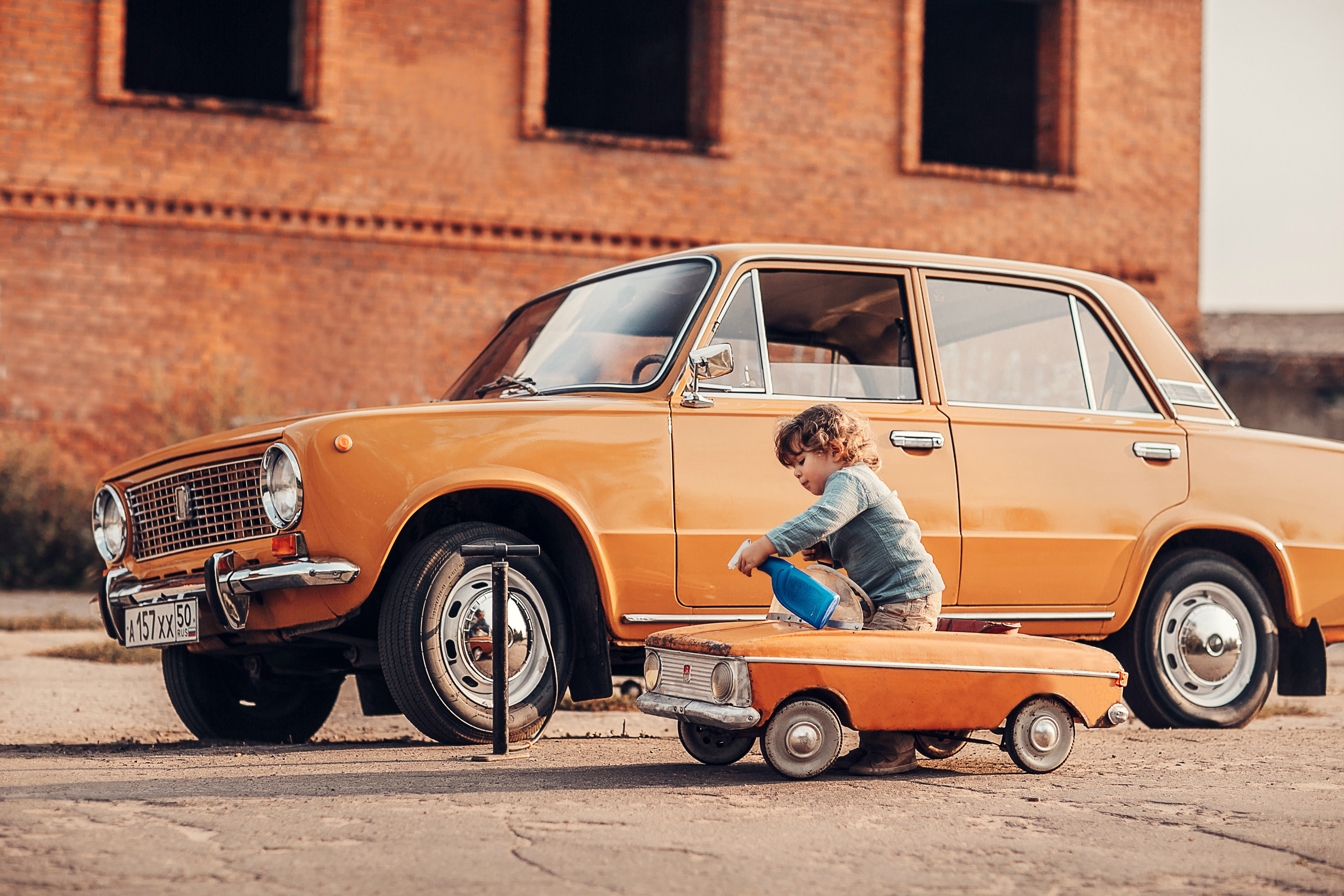 Москвич, Копейка и Жигуль. Детский и семейный фотограф в Москве Анна Ипатьева