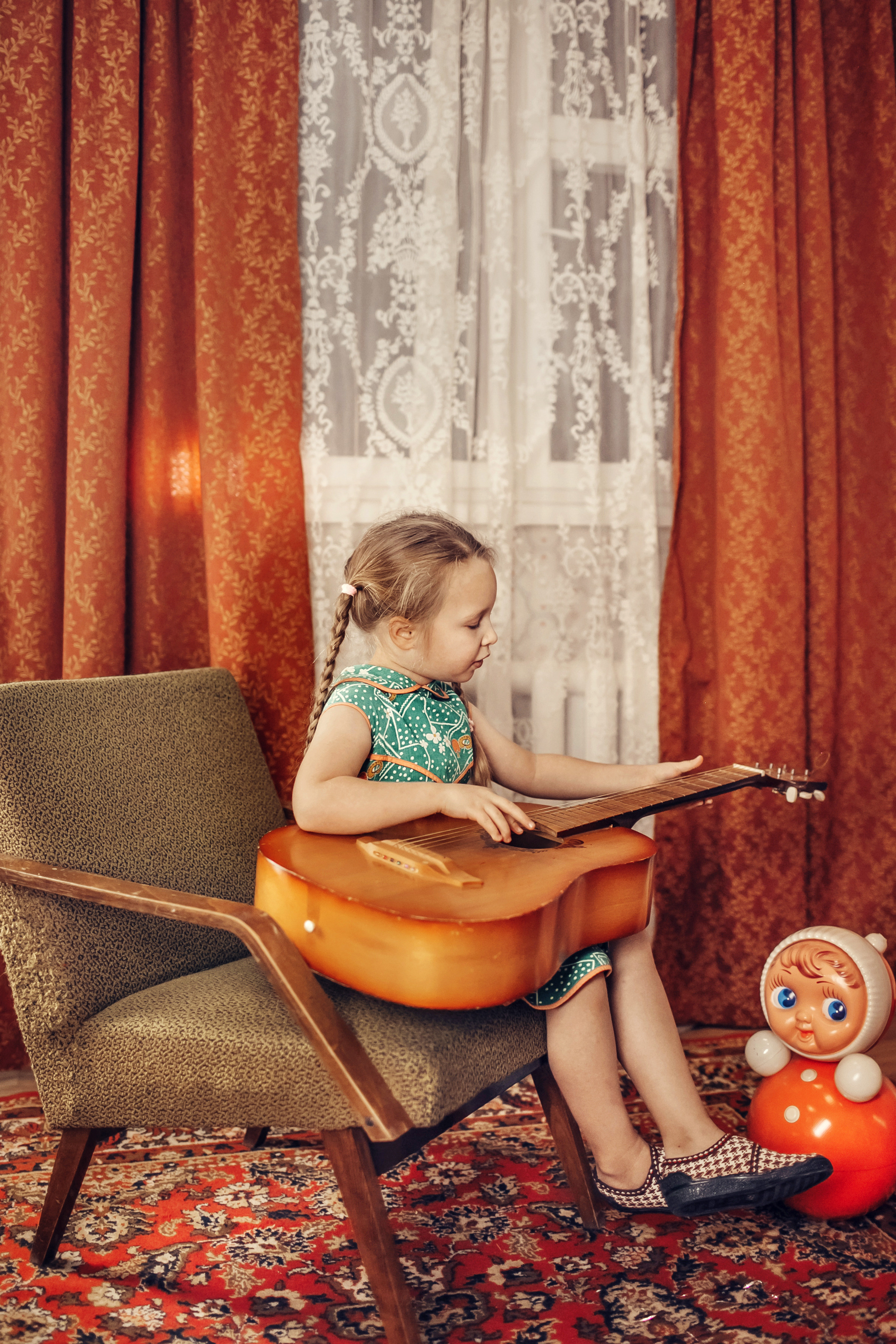 Советская квартира. Детский и семейный фотограф в Москве Анна Ипатьева