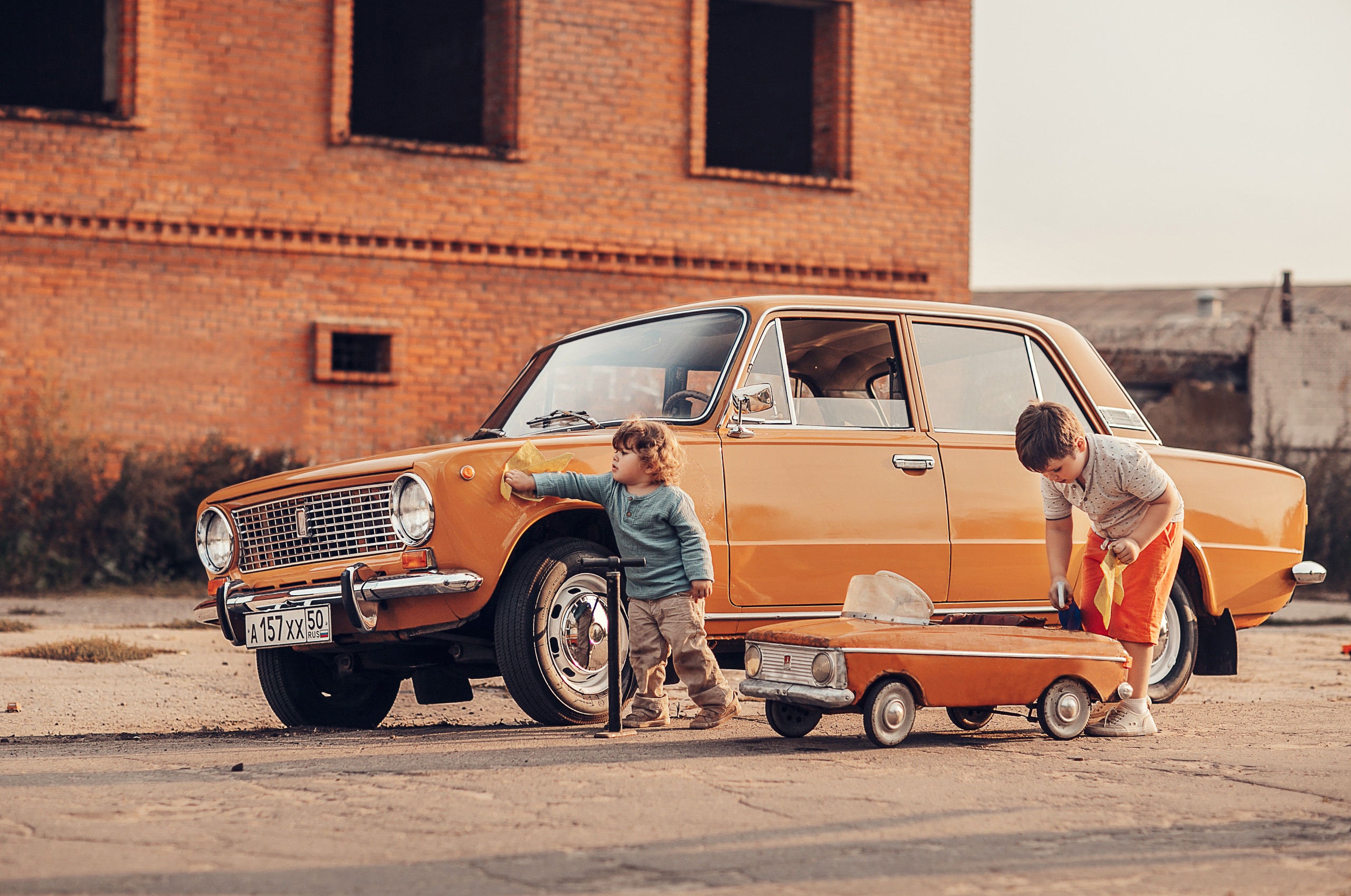 Москвич, Копейка и Жигуль. Детский и семейный фотограф в Москве Анна Ипатьева