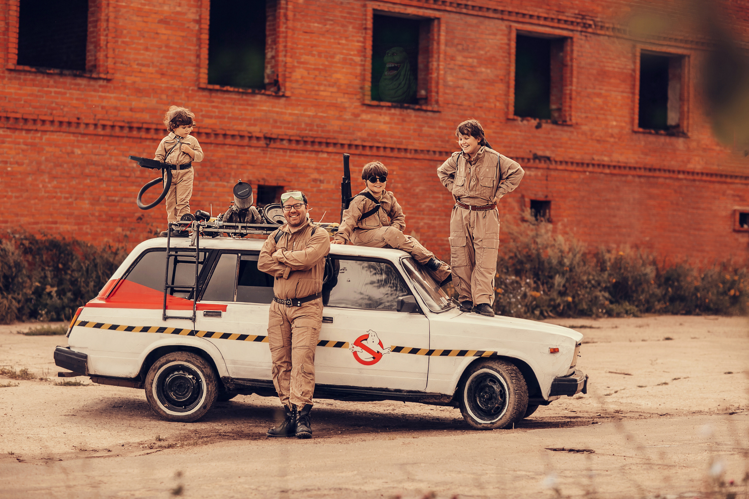 Ghostbusters. Детский и семейный фотограф в Москве Анна Ипатьева