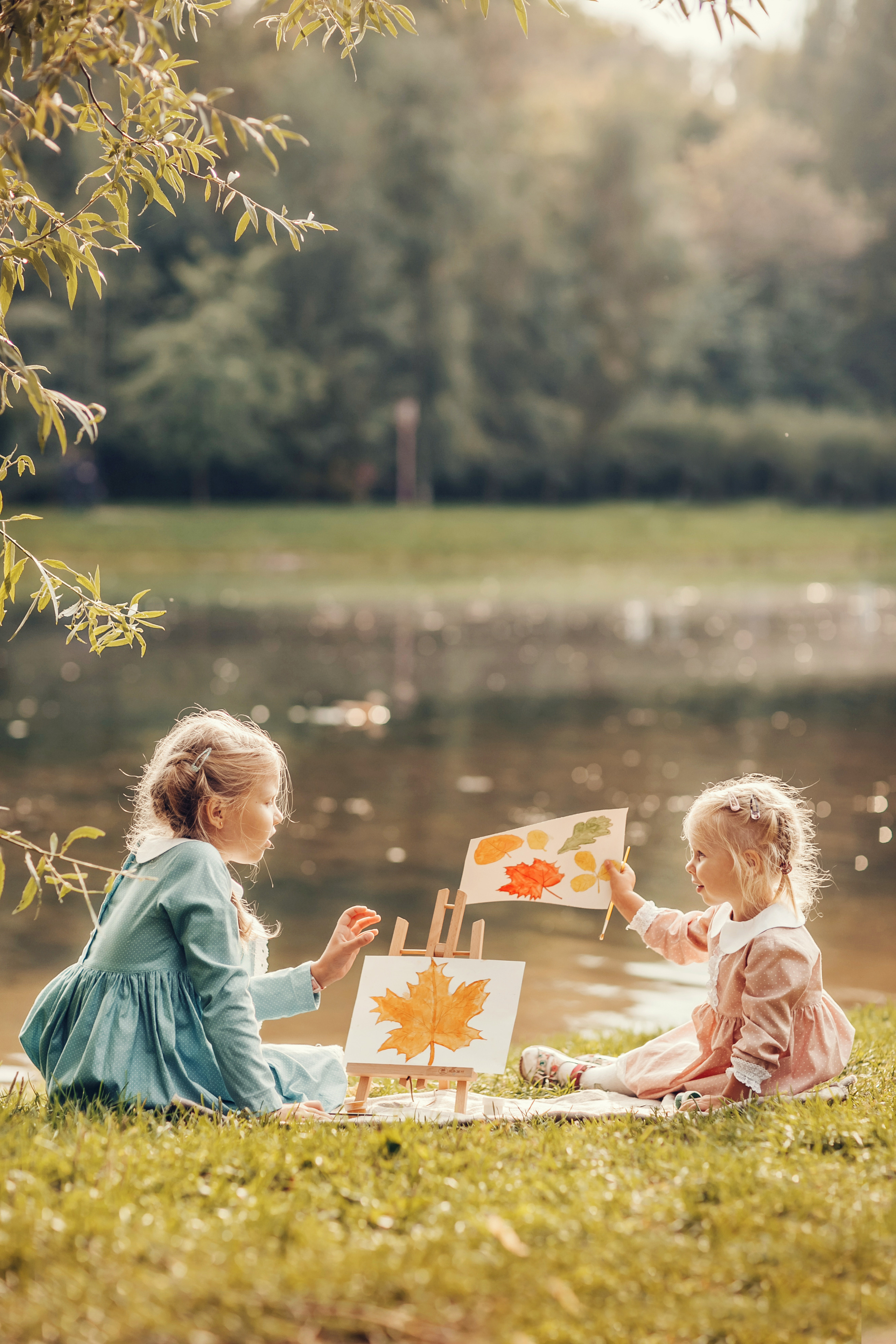 Надежда, Максим, Агния и Аля. Детский и семейный фотограф в Москве Анна Ипатьева