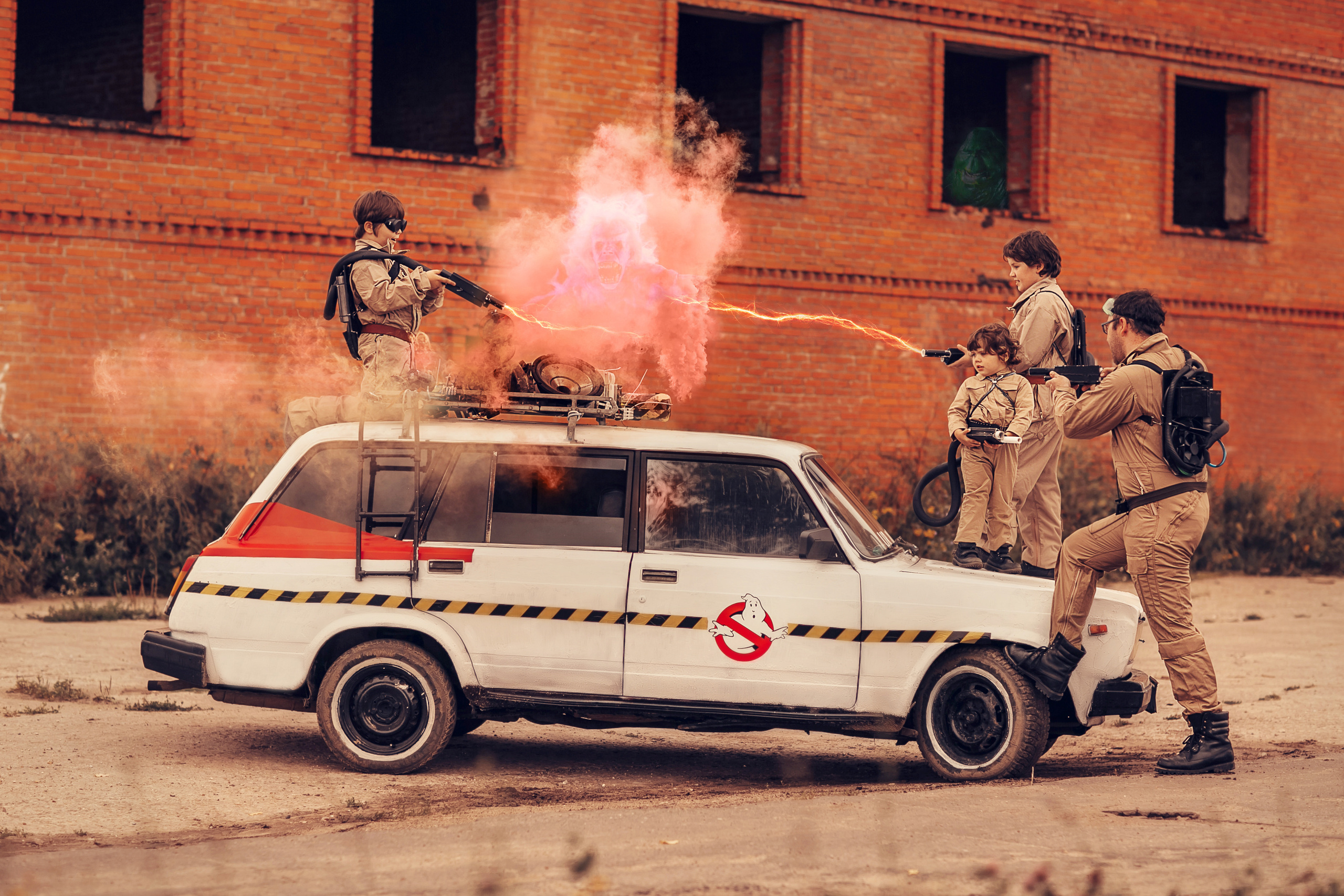 Ghostbusters. Детский и семейный фотограф в Москве Анна Ипатьева