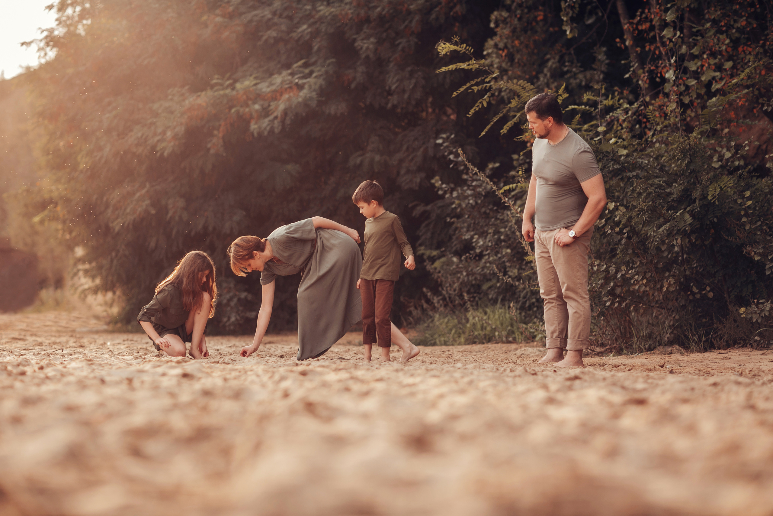Света, Сергей, Настя и Коля. Детский и семейный фотограф в Москве Анна Ипатьева