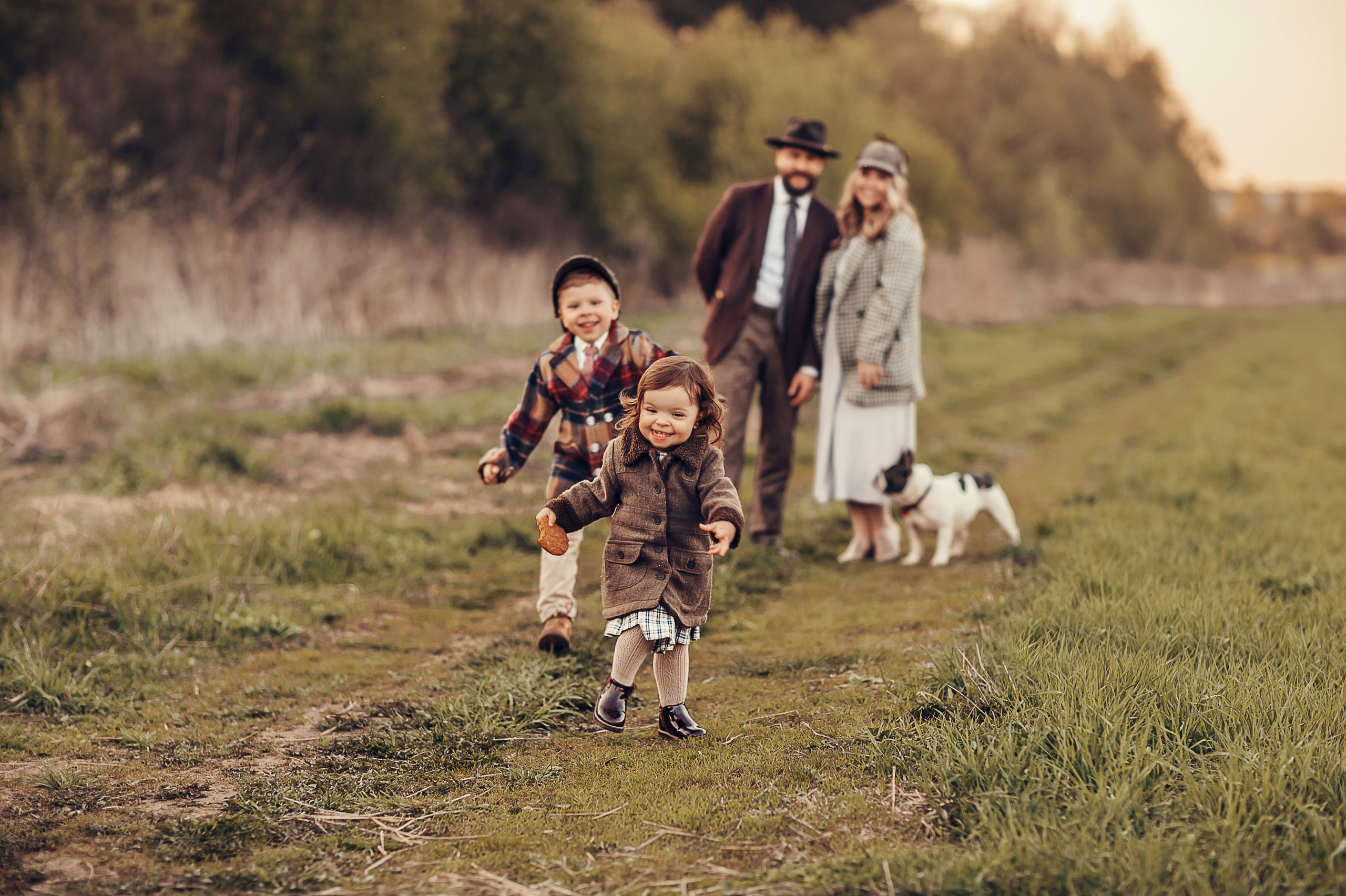 Люся, Андрей, Ян и Софа. Детский и семейный фотограф в Москве Анна Ипатьева