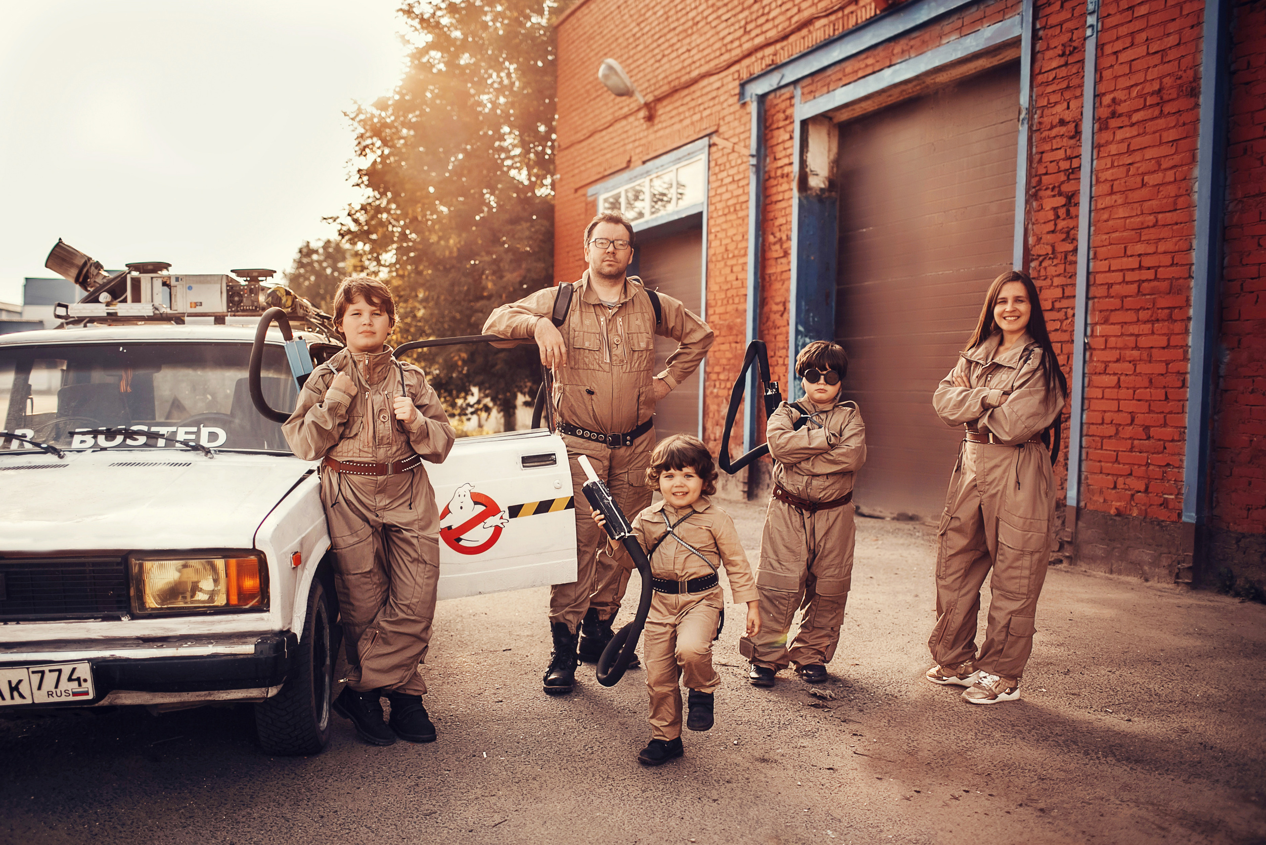 Ghostbusters. Детский и семейный фотограф в Москве Анна Ипатьева