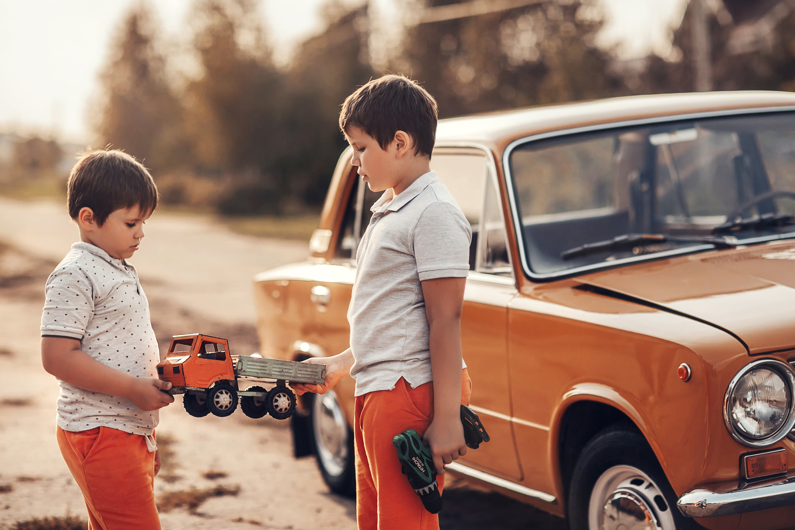 Москвич, Копейка и Жигуль. Детский и семейный фотограф в Москве Анна Ипатьева