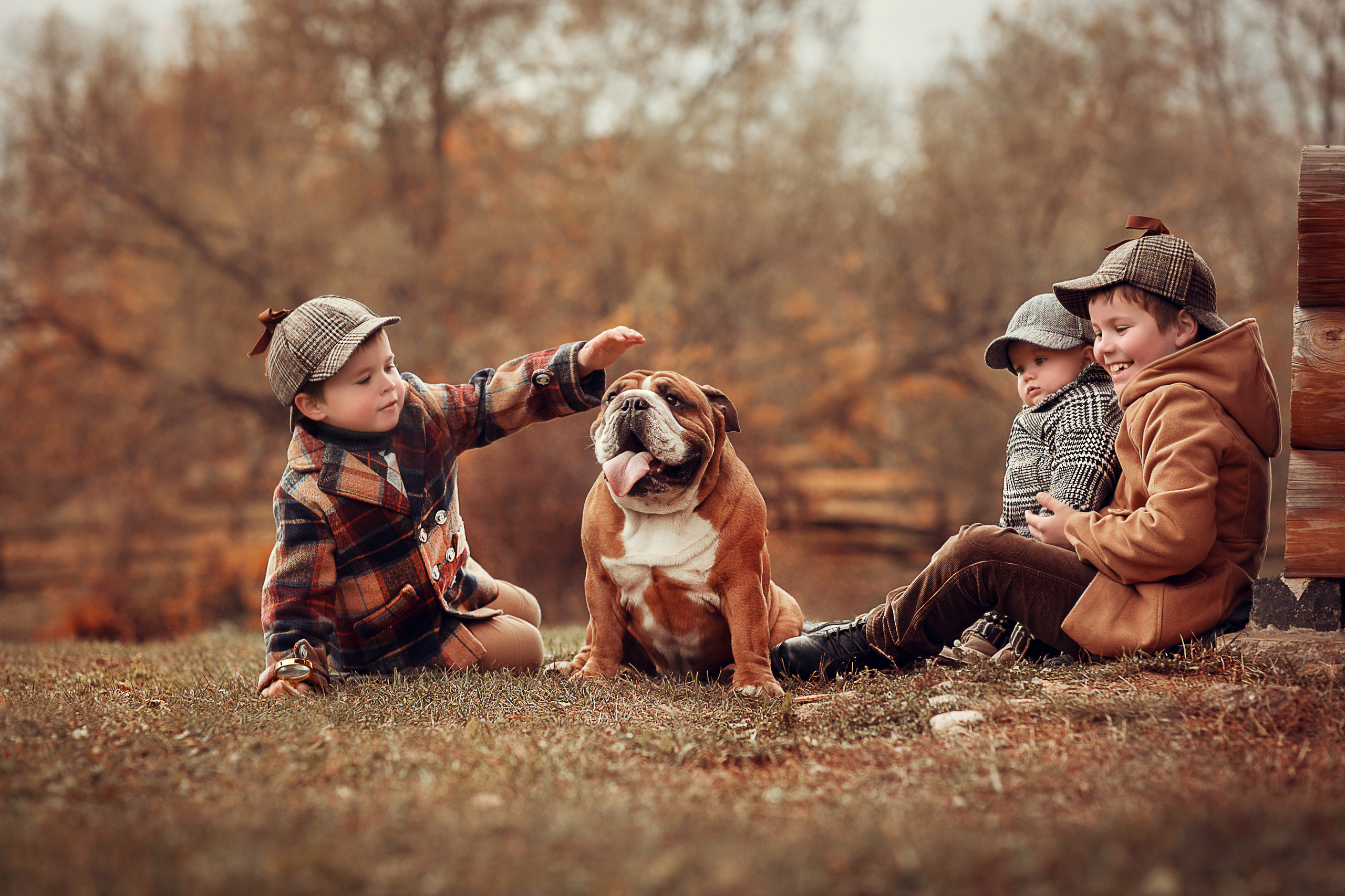 Маленькие Шерлоки. Детский и семейный фотограф в Москве Анна Ипатьева