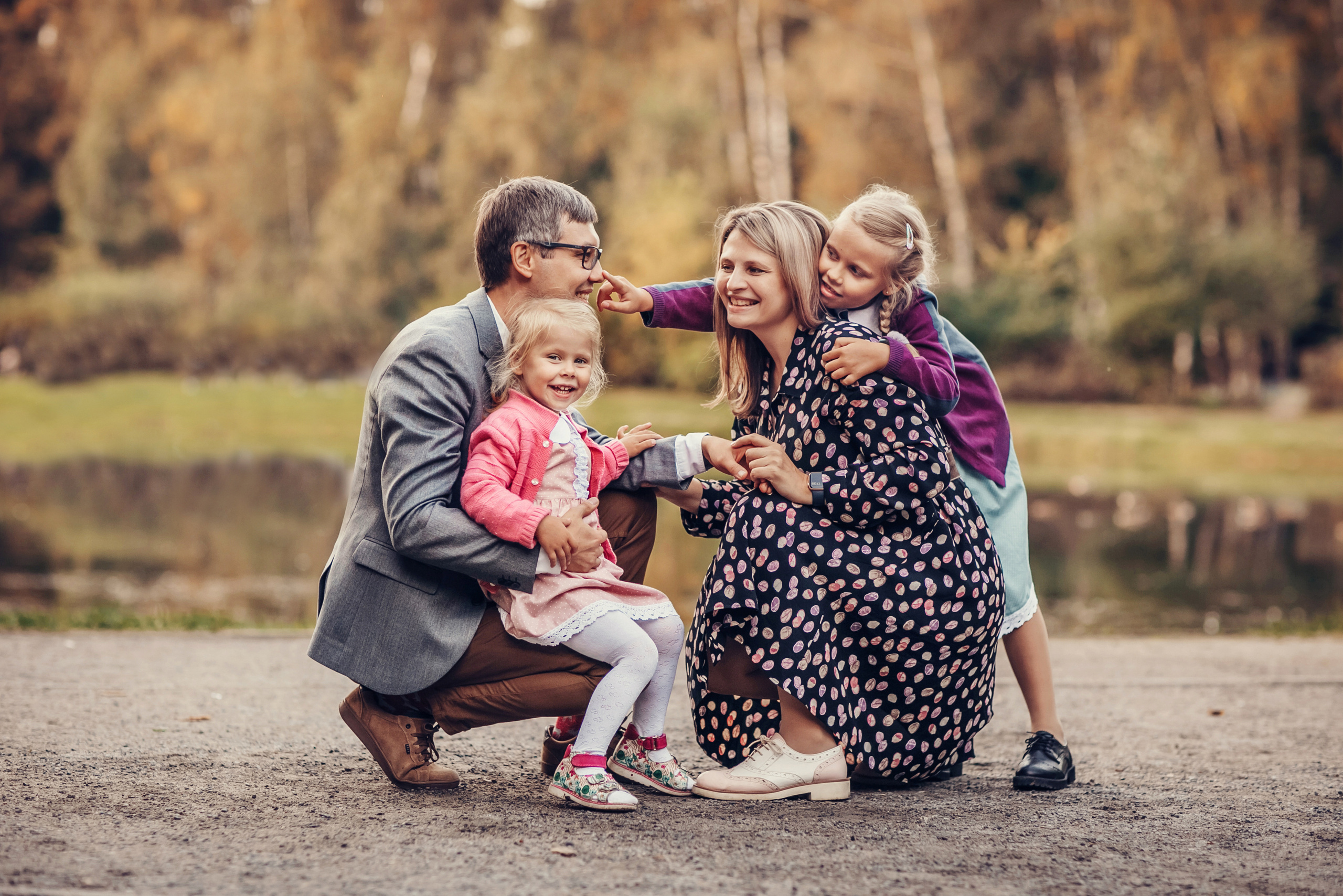 Надежда, Максим, Агния и Аля. Детский и семейный фотограф в Москве Анна Ипатьева