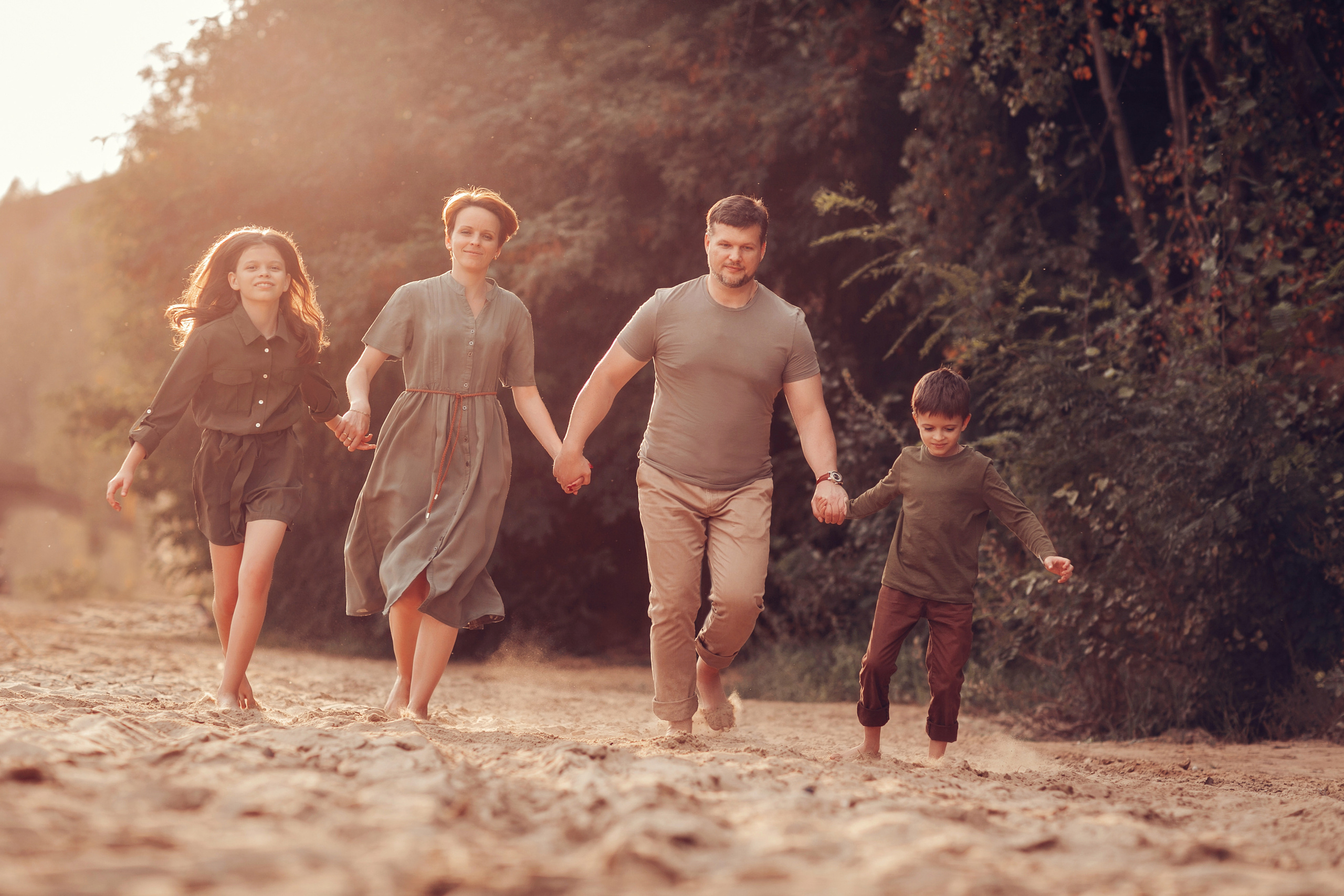 Света, Сергей, Настя и Коля. Детский и семейный фотограф в Москве Анна Ипатьева