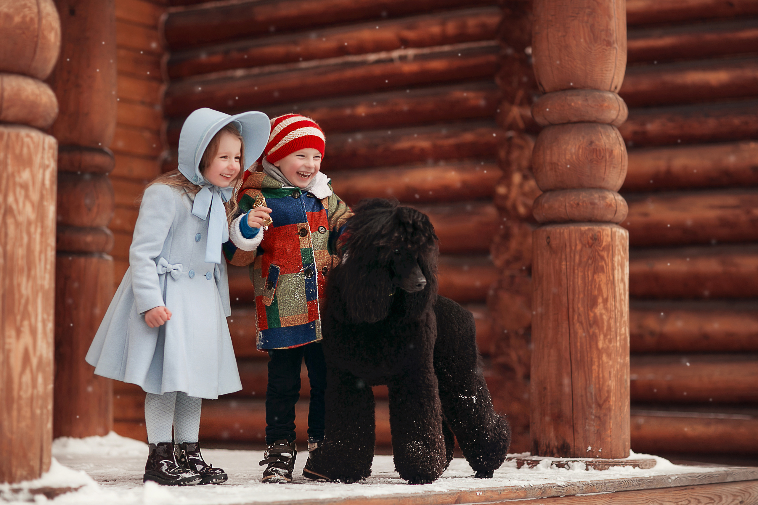Зимний Буратино. Детский и семейный фотограф в Москве Анна Ипатьева