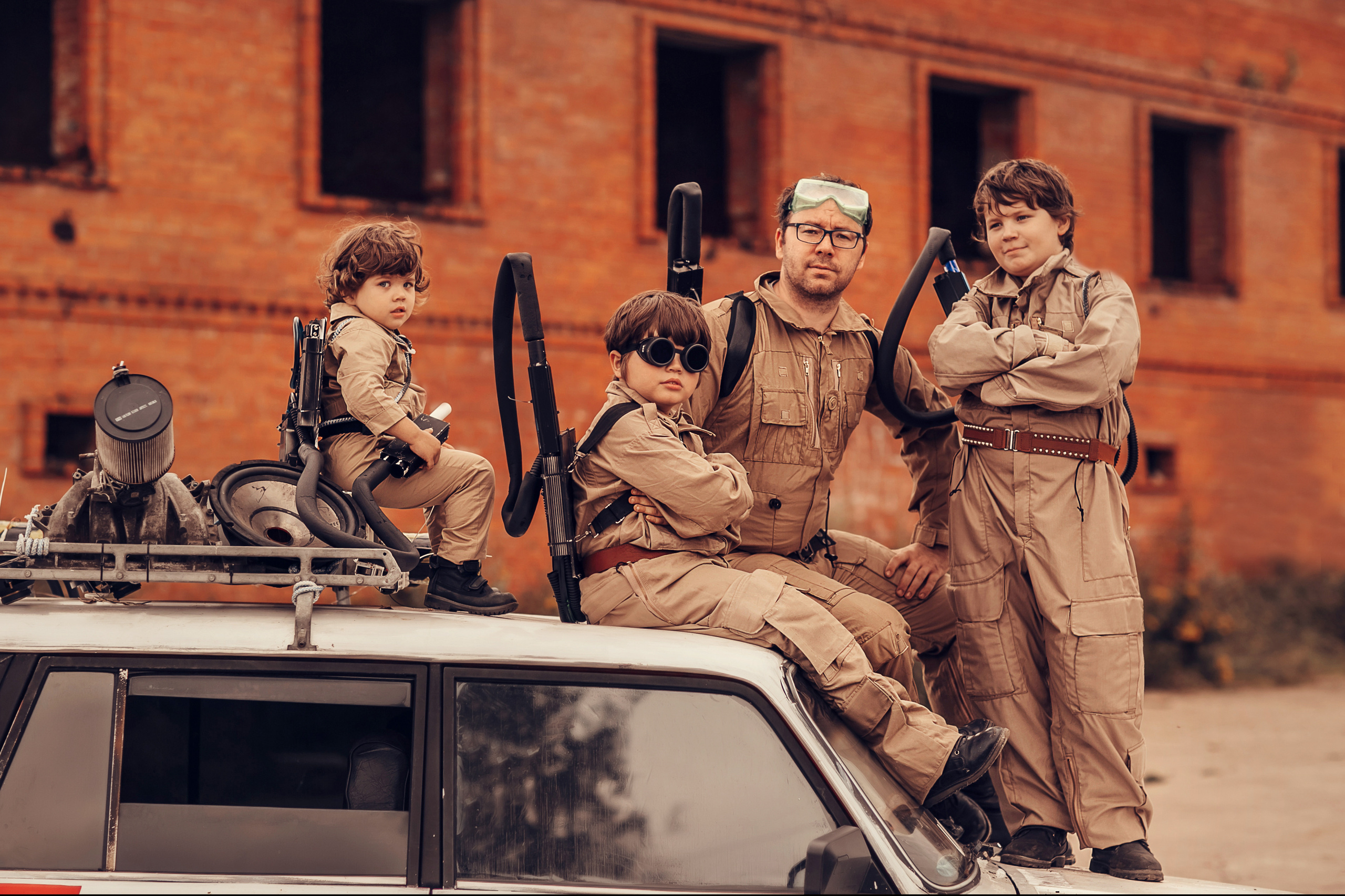 Ghostbusters. Детский и семейный фотограф в Москве Анна Ипатьева