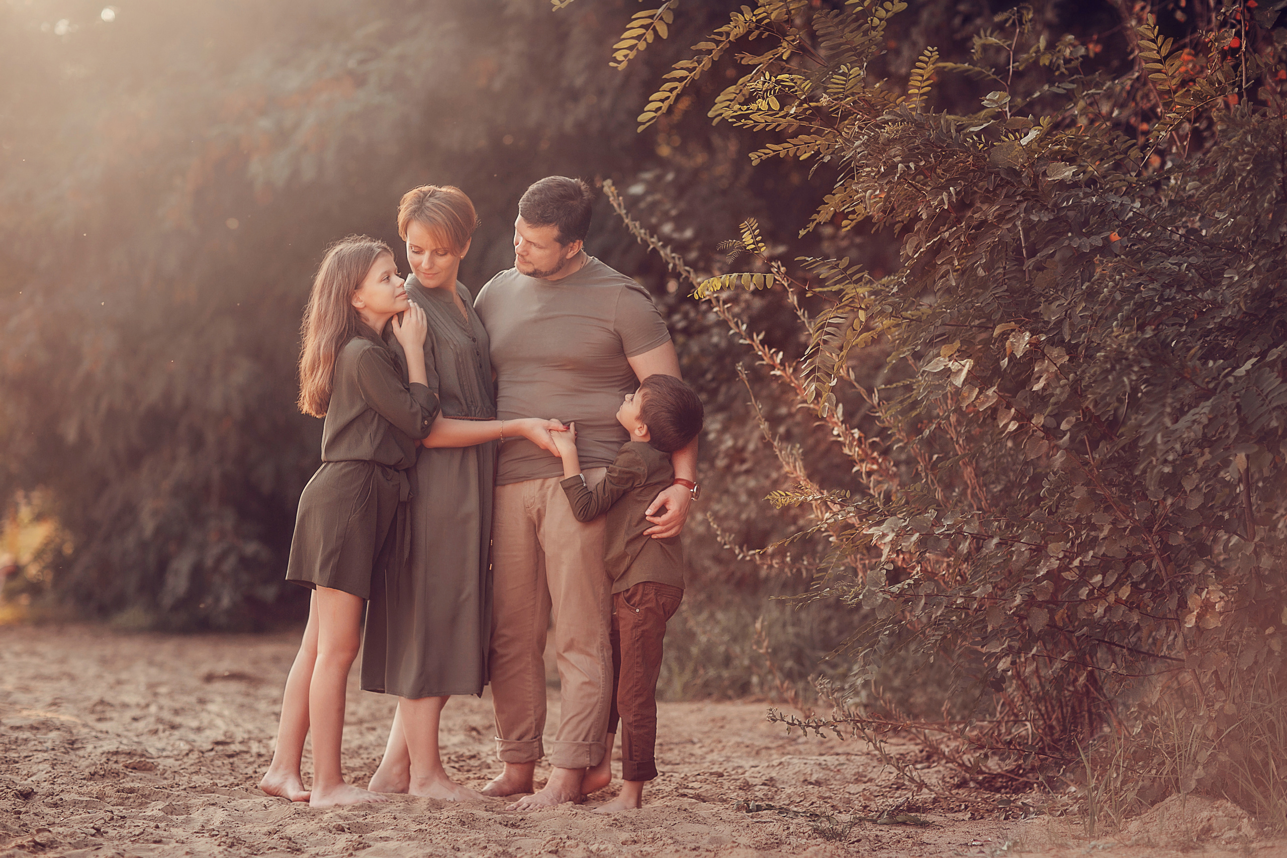 Света, Сергей, Настя и Коля. Детский и семейный фотограф в Москве Анна Ипатьева