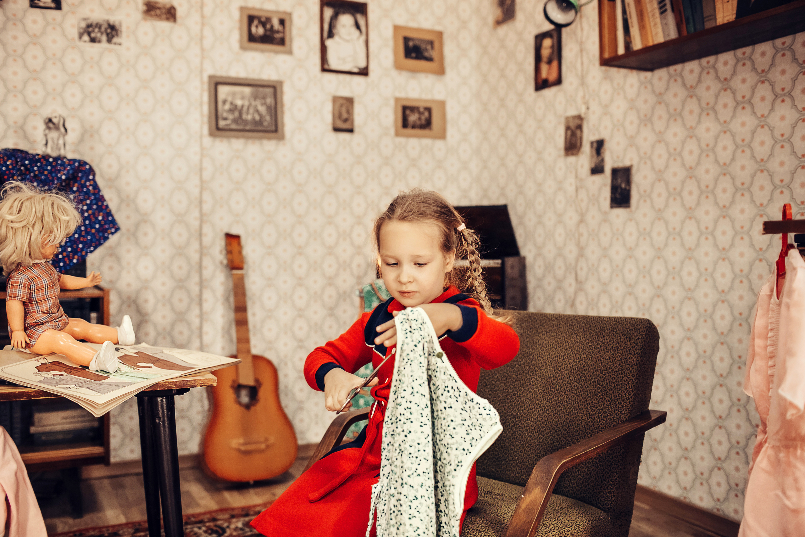 Советская квартира. Детский и семейный фотограф в Москве Анна Ипатьева