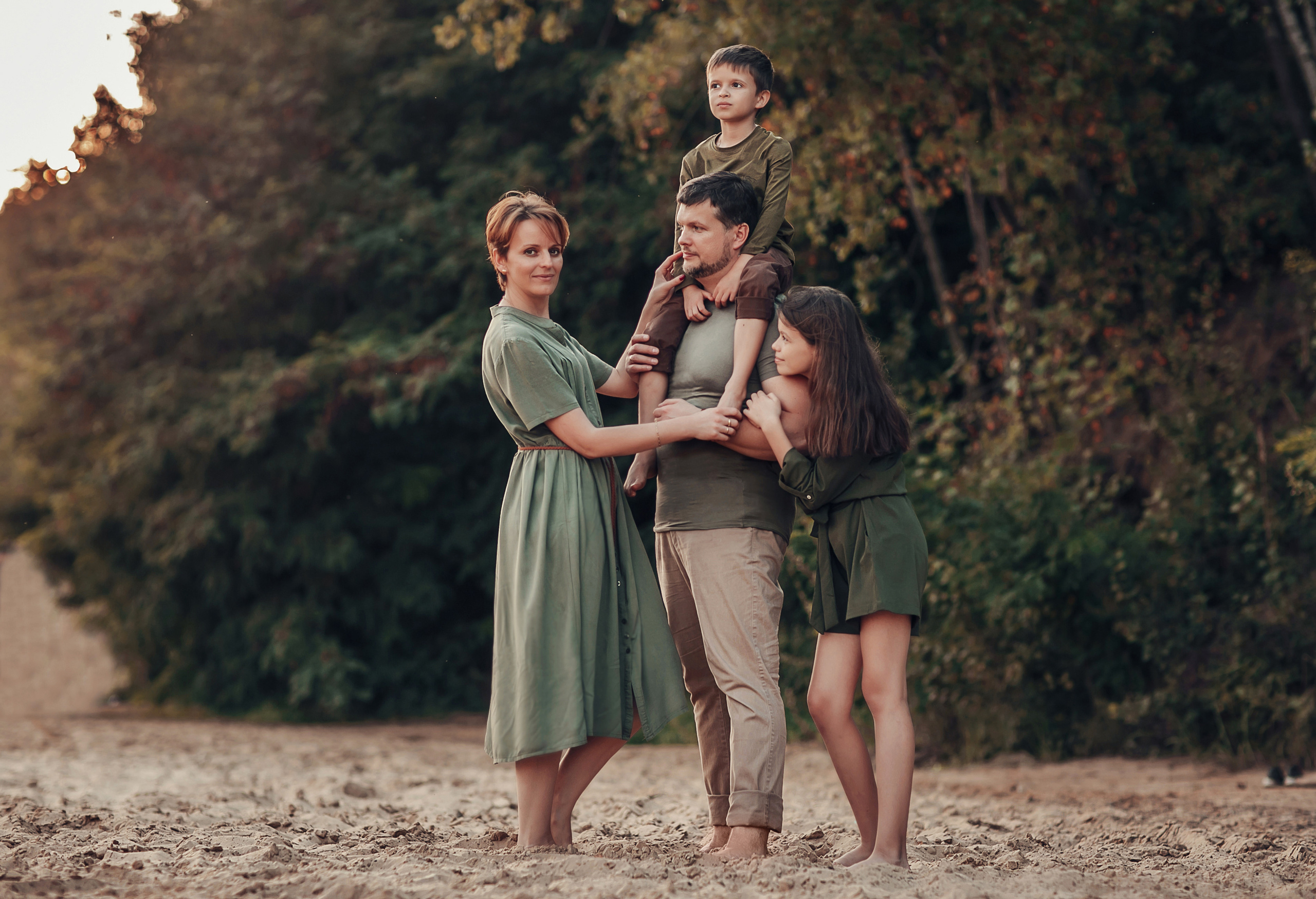 Света, Сергей, Настя и Коля. Детский и семейный фотограф в Москве Анна Ипатьева