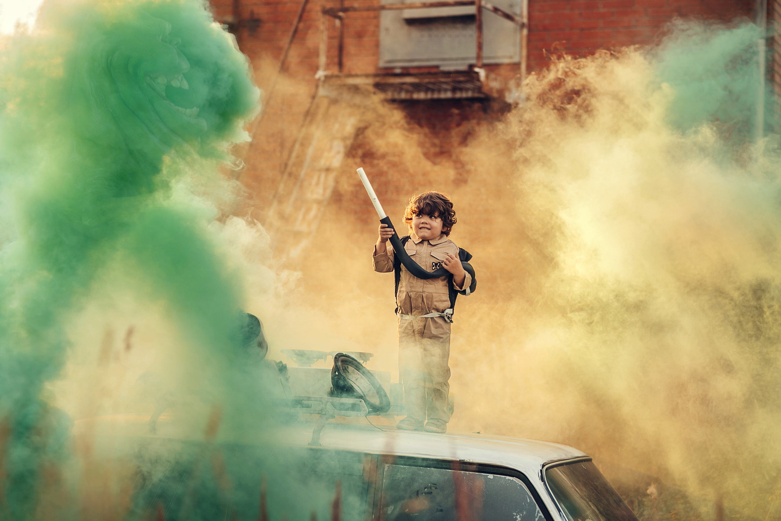 Ghostbusters. Детский и семейный фотограф в Москве Анна Ипатьева