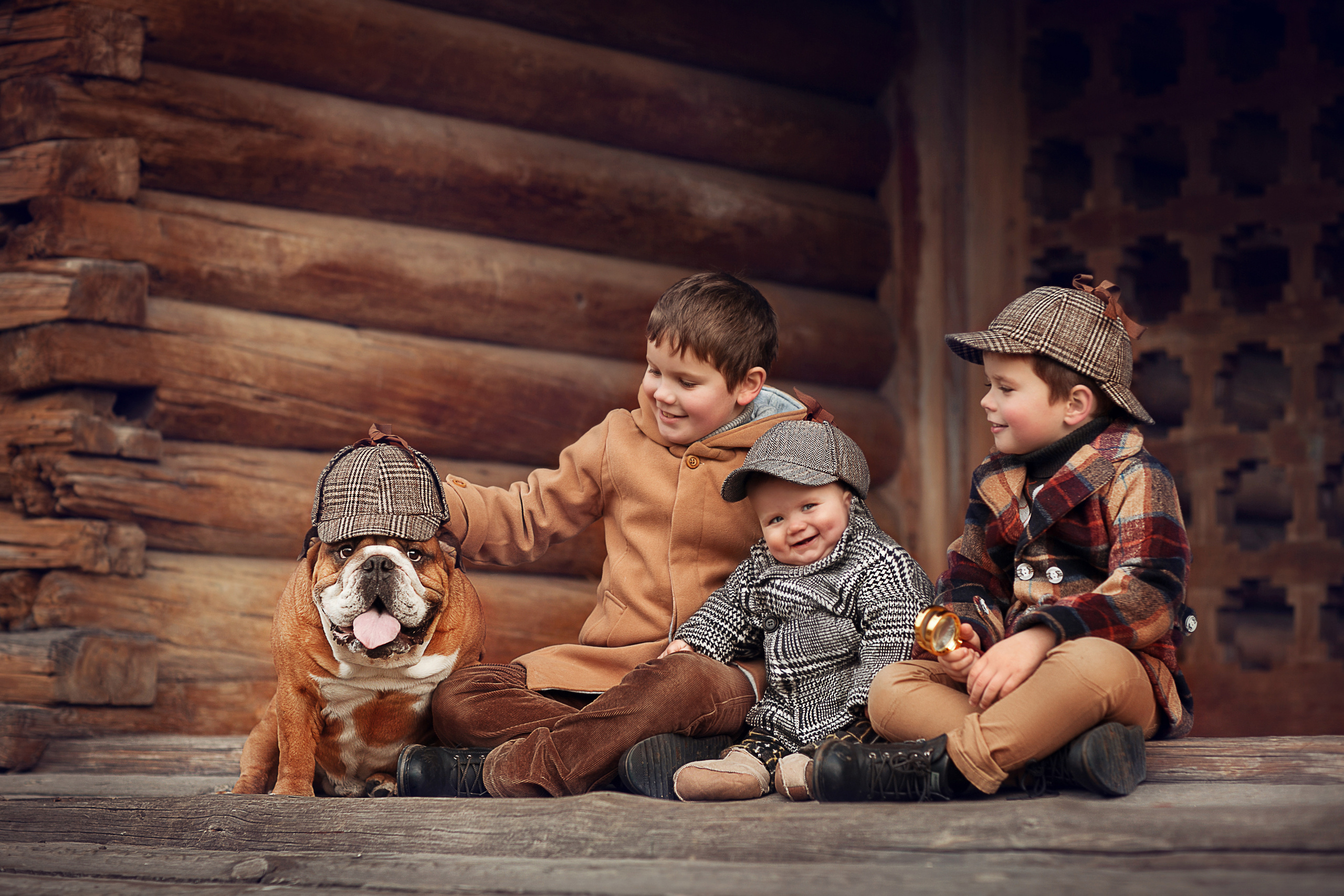 Маленькие Шерлоки. Детский и семейный фотограф в Москве Анна Ипатьева