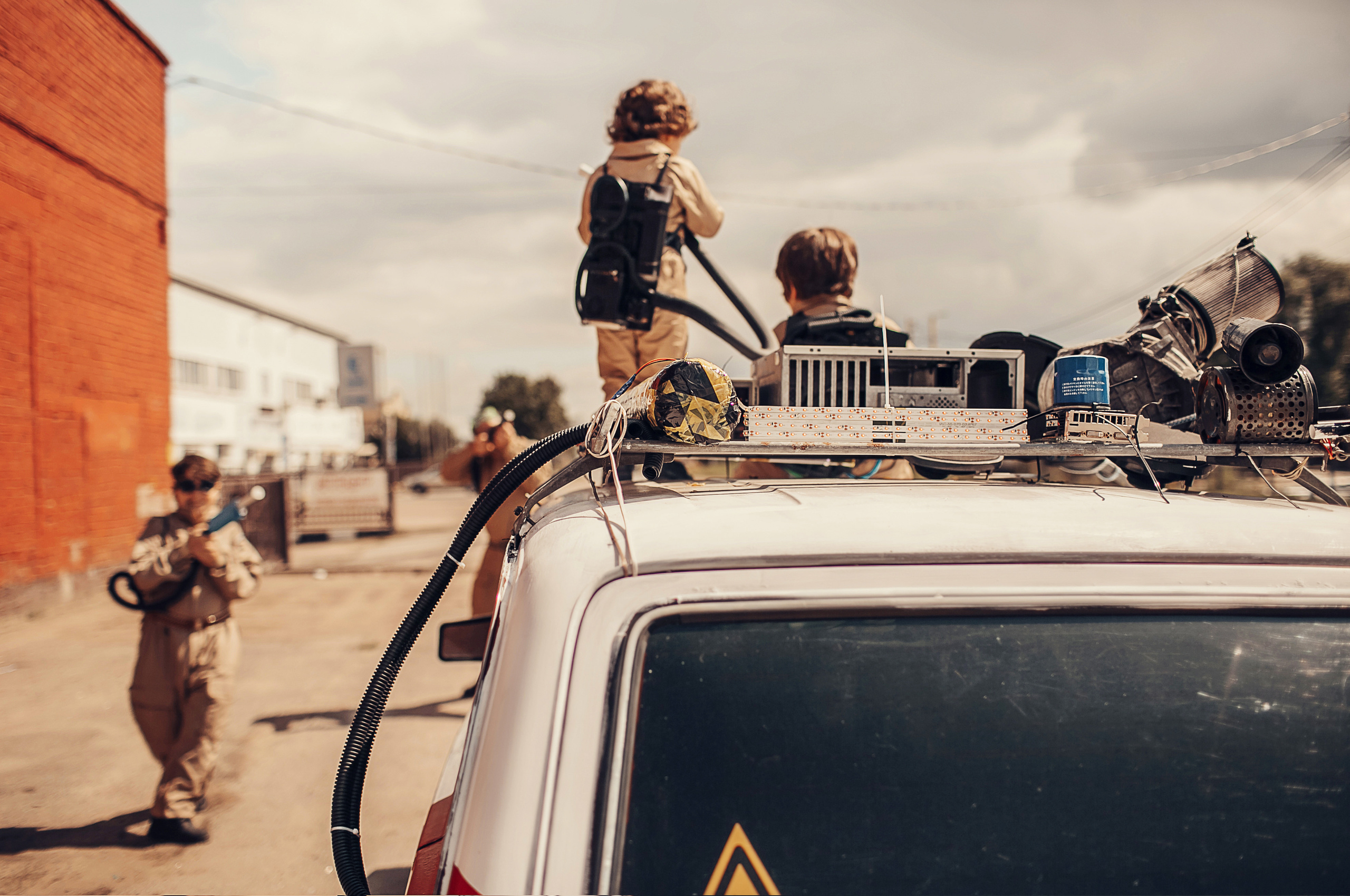 Ghostbusters. Детский и семейный фотограф в Москве Анна Ипатьева