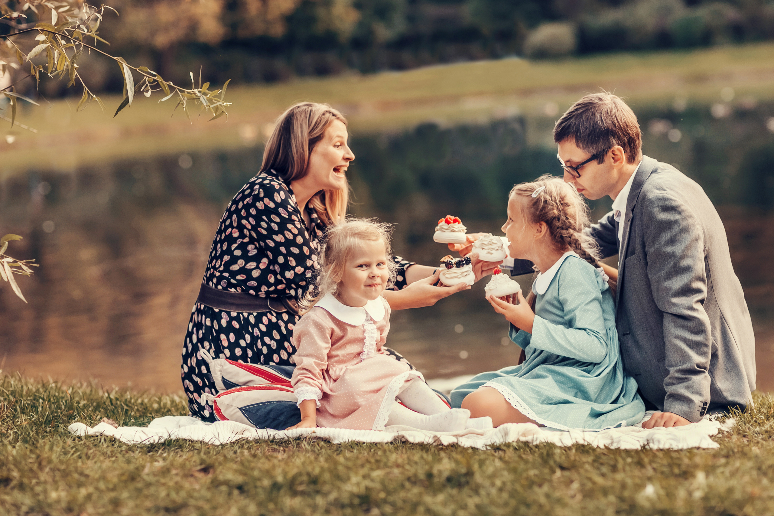 Надежда, Максим, Агния и Аля. Детский и семейный фотограф в Москве Анна Ипатьева