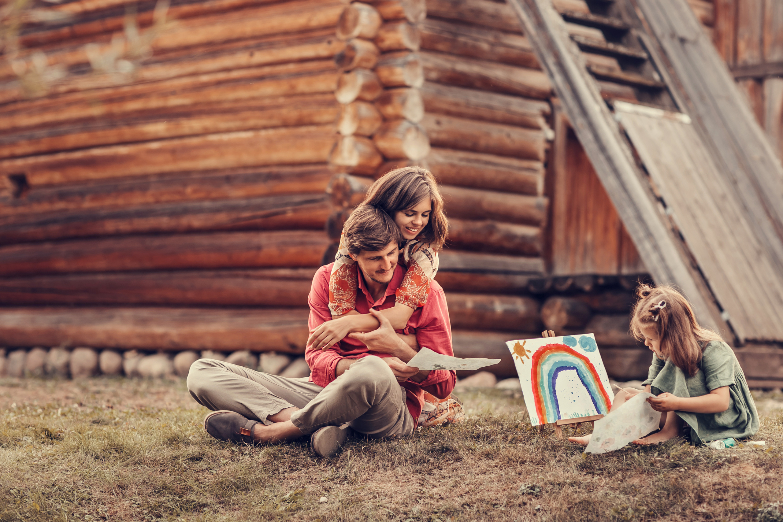 Диана, Саша и Софья. Детский и семейный фотограф в Москве Анна Ипатьева