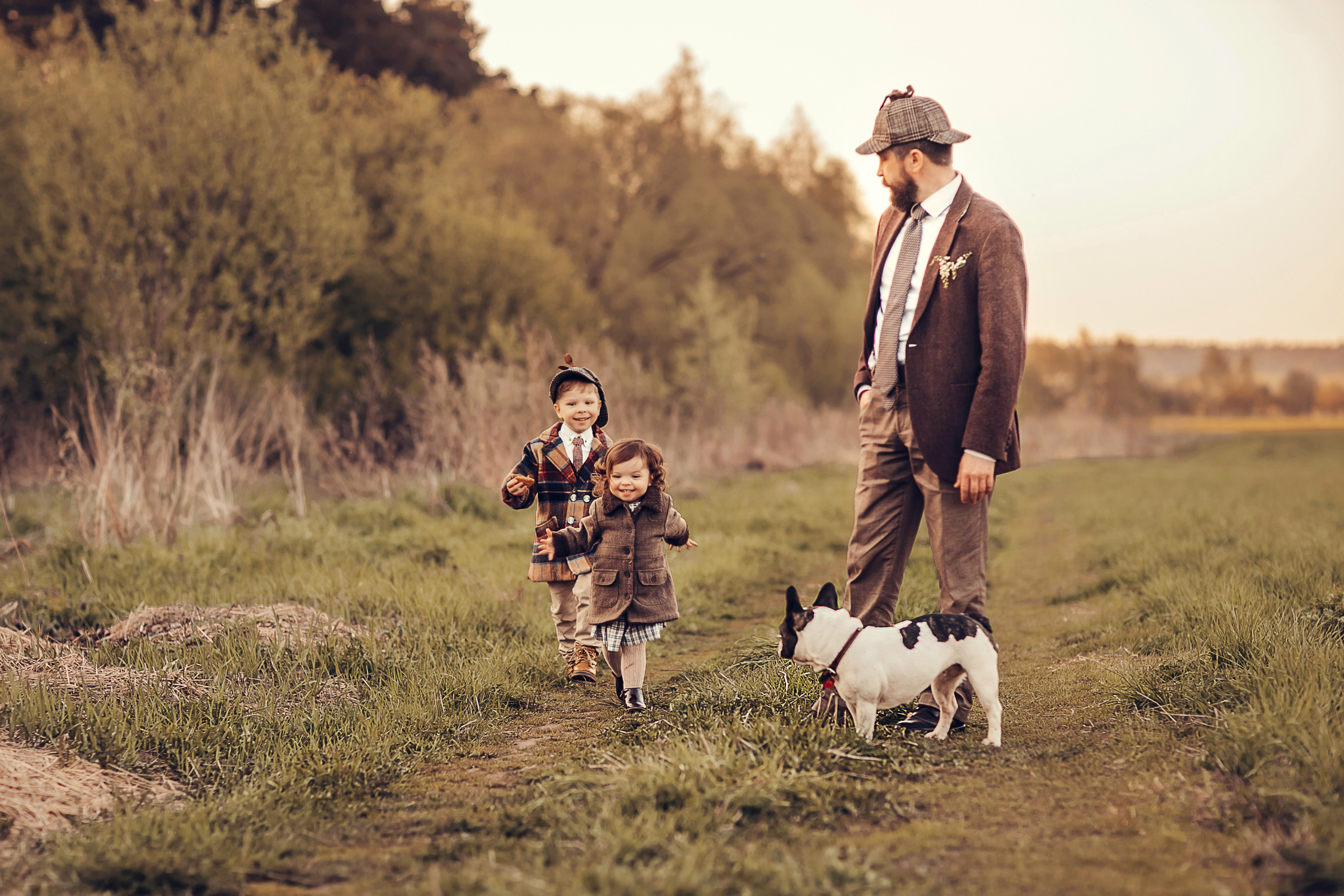Люся, Андрей, Ян и Софа. Детский и семейный фотограф в Москве Анна Ипатьева