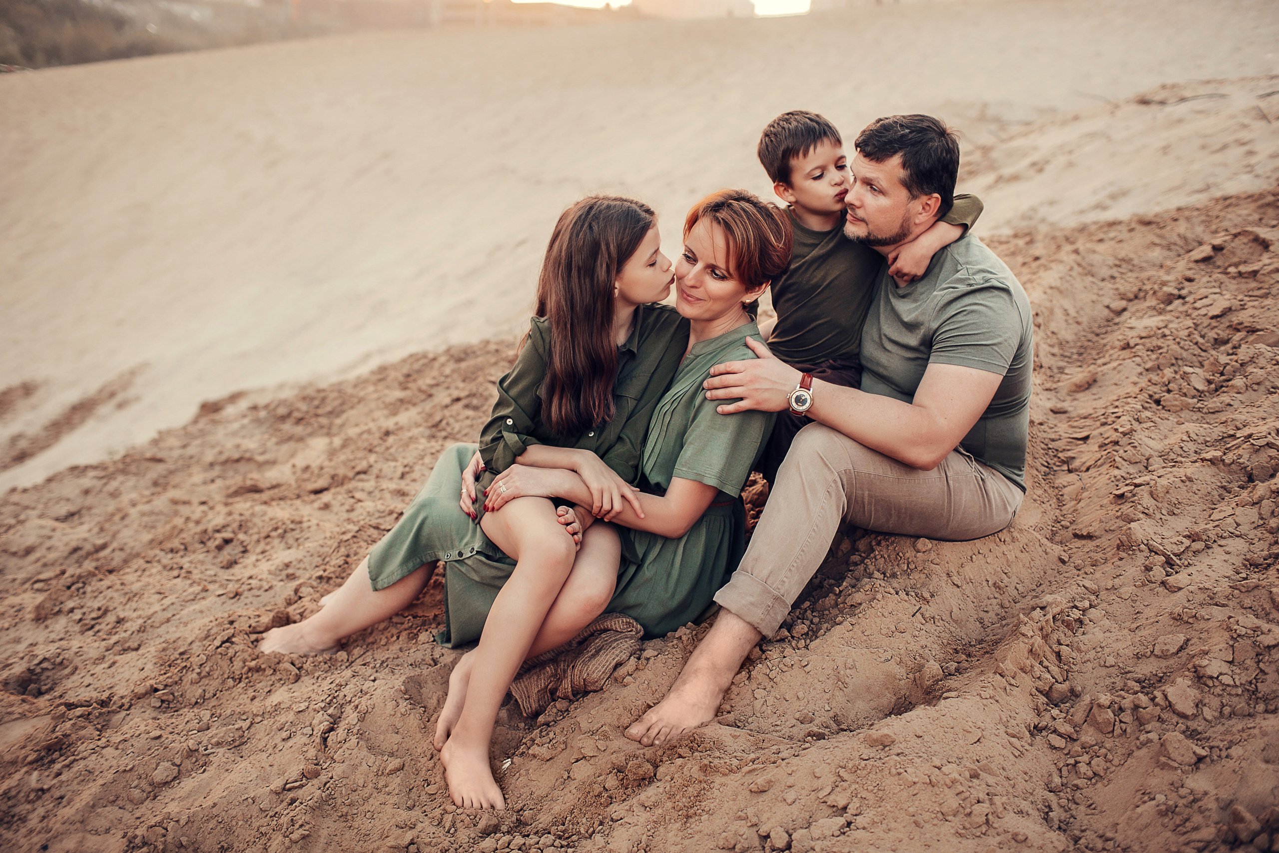 Света, Сергей, Настя и Коля. Детский и семейный фотограф в Москве Анна Ипатьева