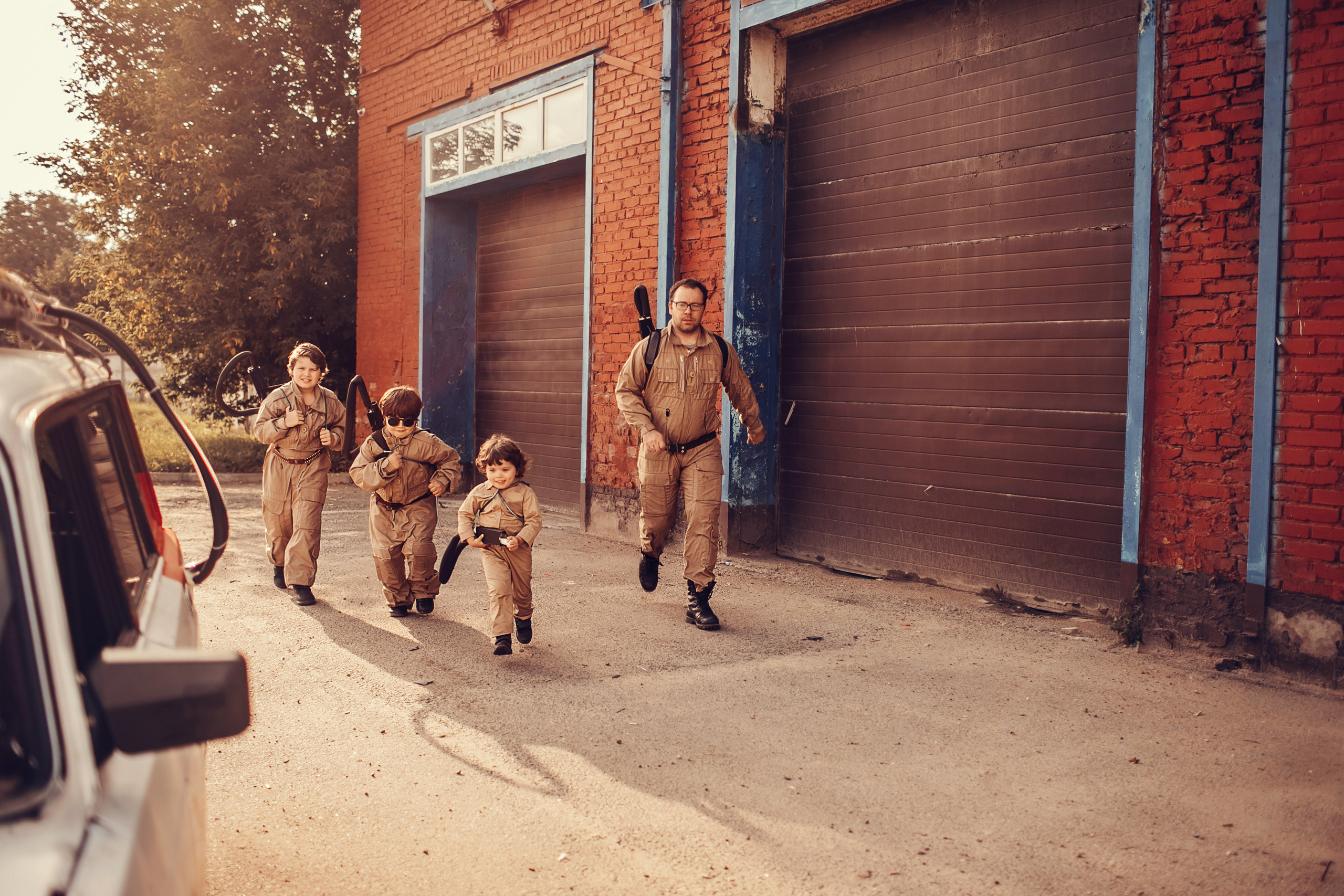 Ghostbusters. Детский и семейный фотограф в Москве Анна Ипатьева