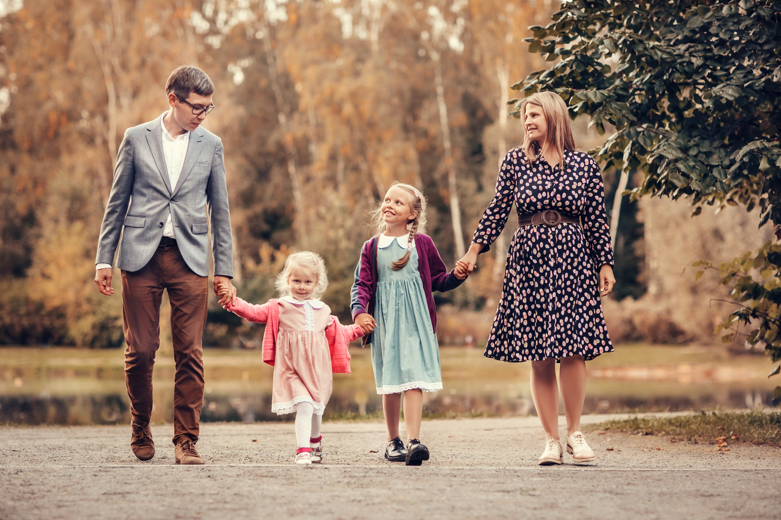 Надежда, Максим, Агния и Аля. Детский и семейный фотограф в Москве Анна Ипатьева
