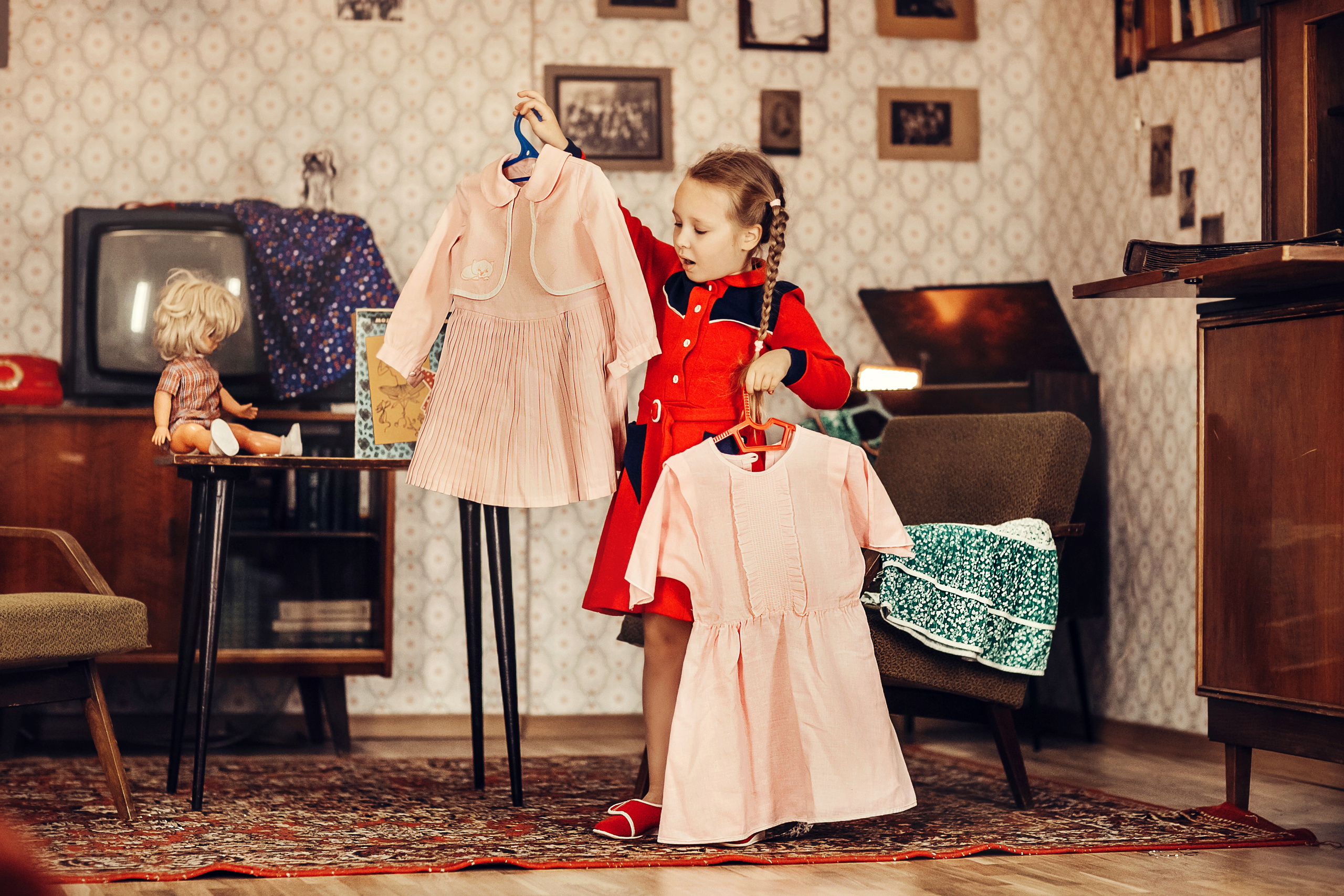 Советская квартира. Детский и семейный фотограф в Москве Анна Ипатьева