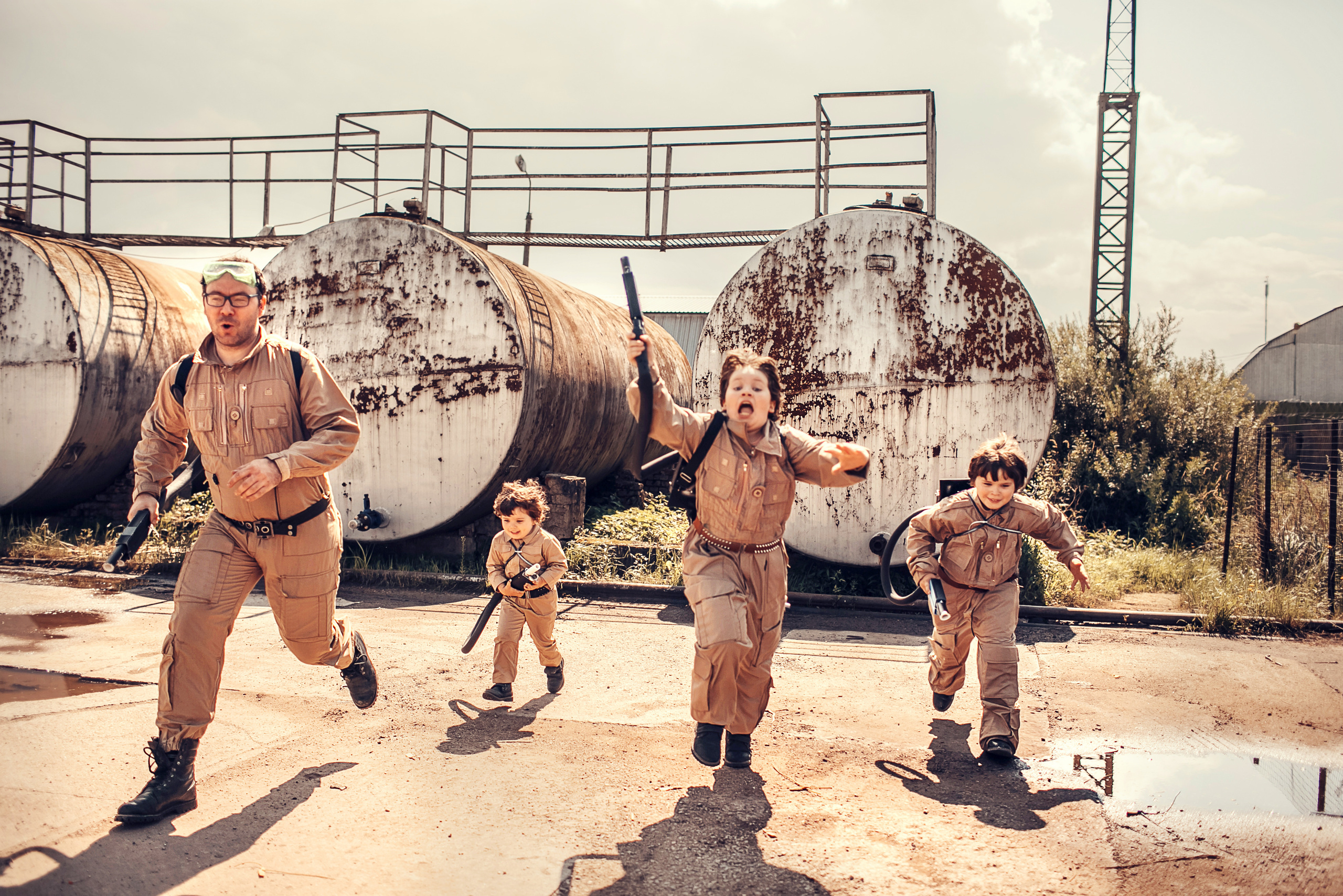 Ghostbusters. Детский и семейный фотограф в Москве Анна Ипатьева