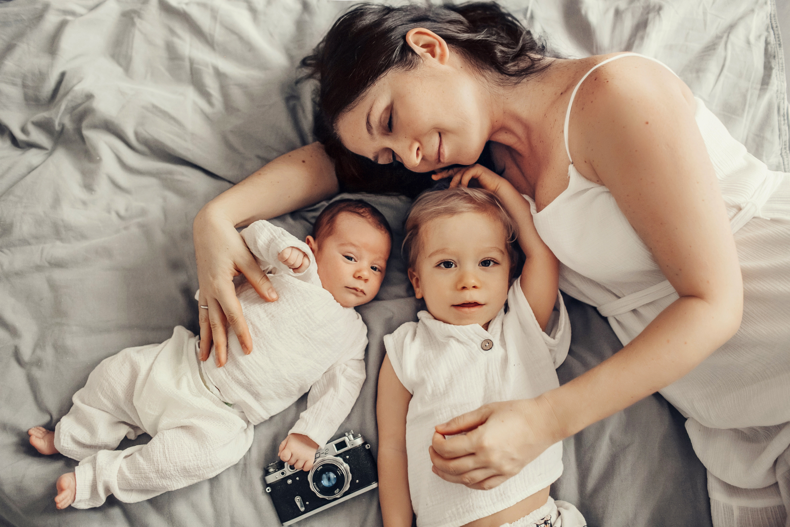 Оля, Роман и Мирон. Детский и семейный фотограф в Москве Анна Ипатьева