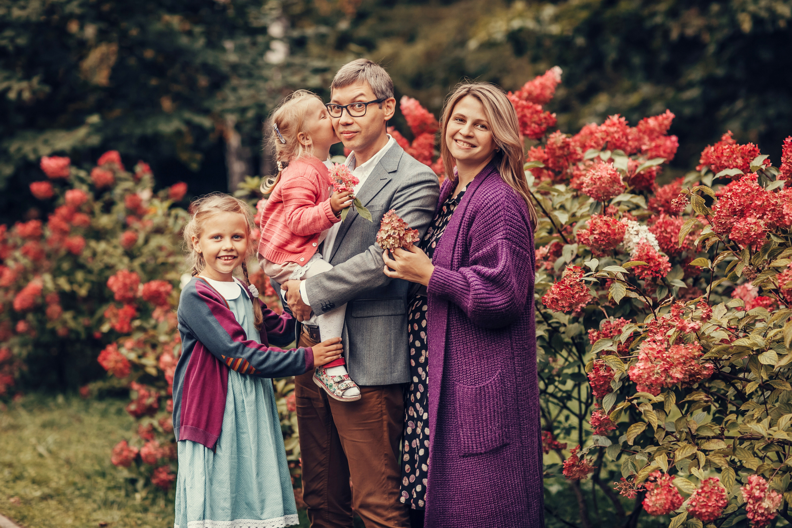 Надежда, Максим, Агния и Аля. Детский и семейный фотограф в Москве Анна Ипатьева