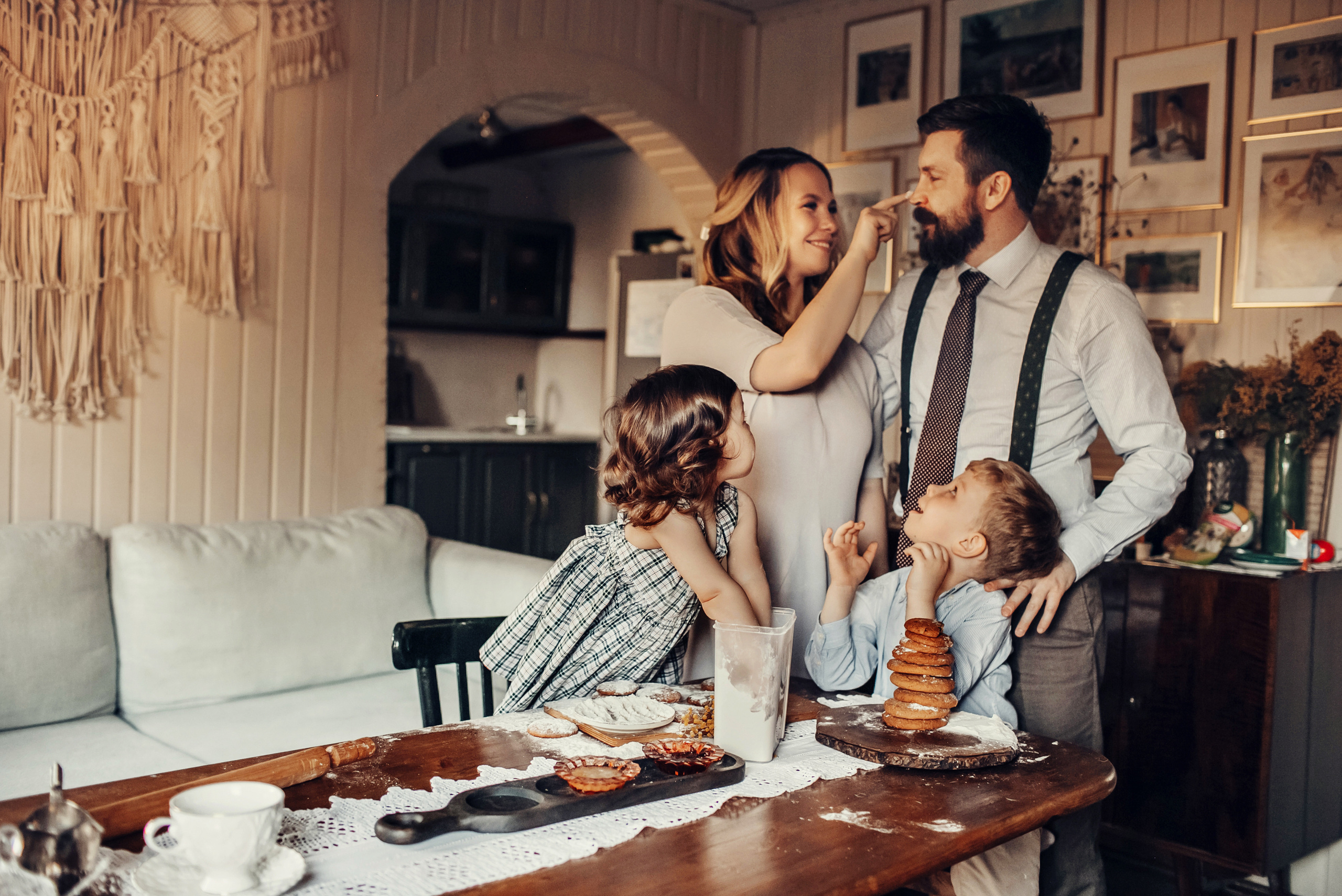 Люся, Андрей, Ян и Софа. Детский и семейный фотограф в Москве Анна Ипатьева