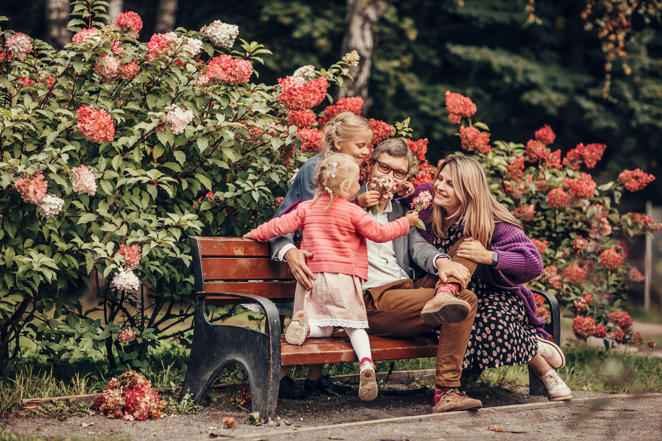 Надежда, Максим, Агния и Аля. Детский и семейный фотограф в Москве Анна Ипатьева