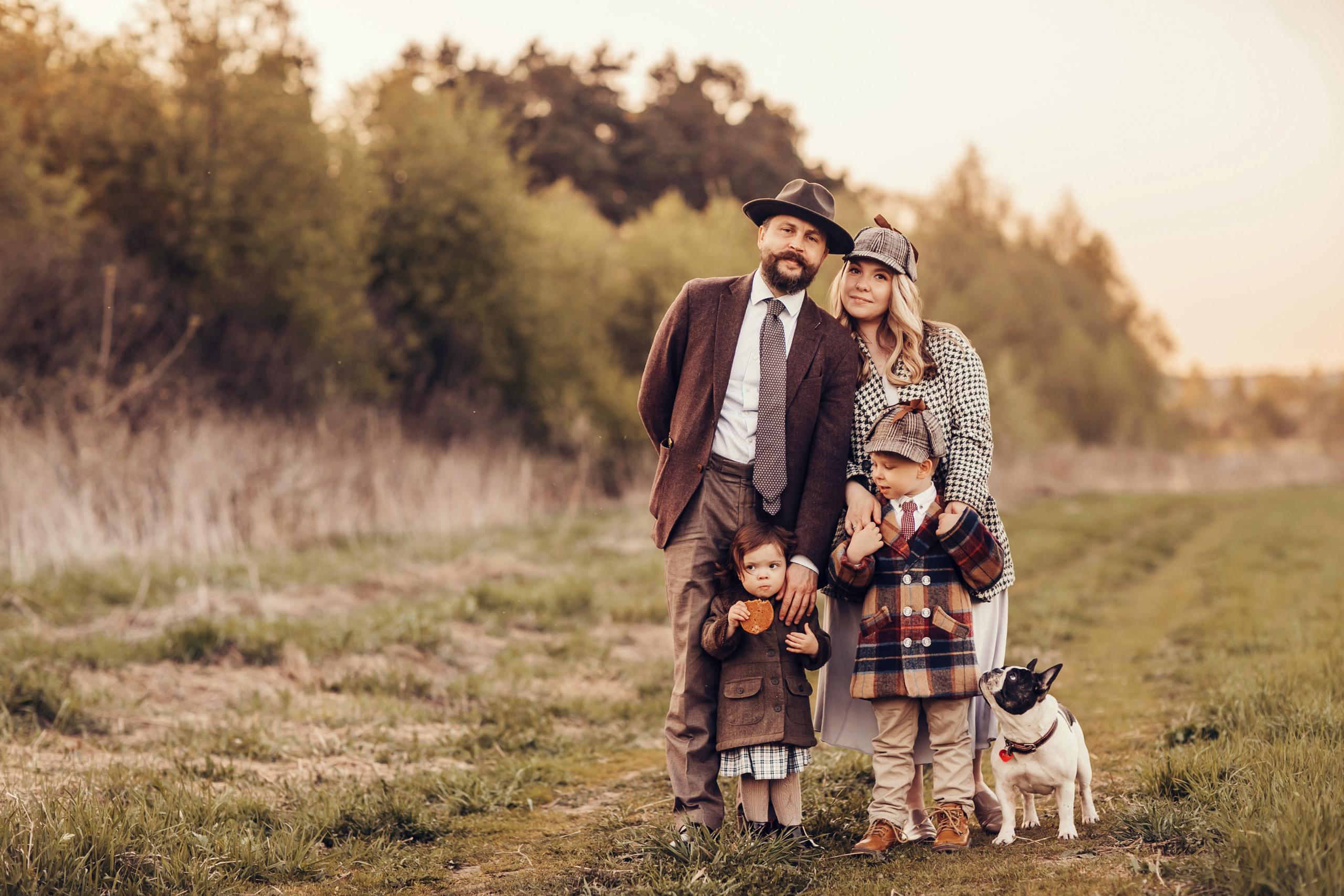 Люся, Андрей, Ян и Софа. Детский и семейный фотограф в Москве Анна Ипатьева