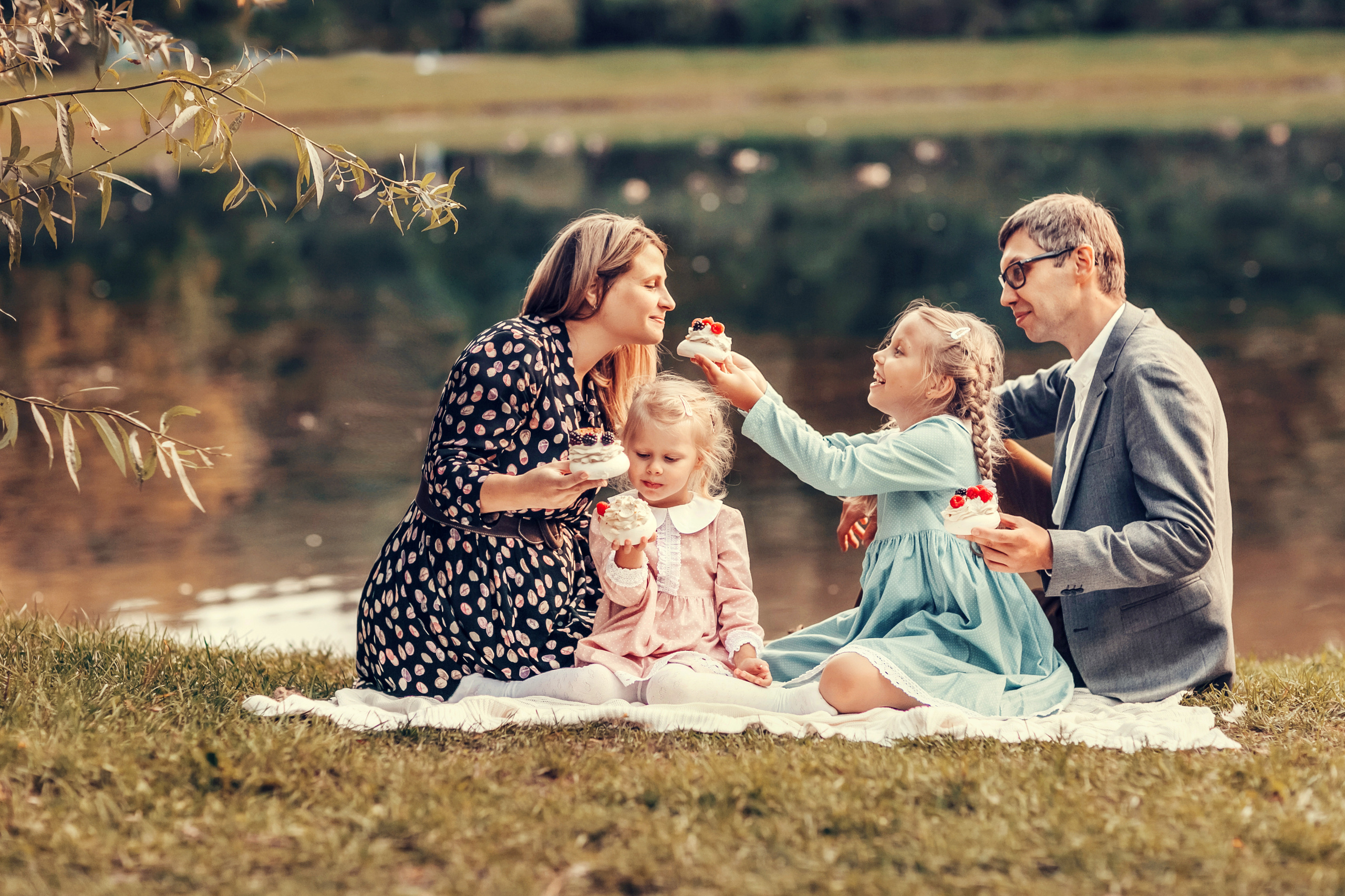Надежда, Максим, Агния и Аля. Детский и семейный фотограф в Москве Анна Ипатьева