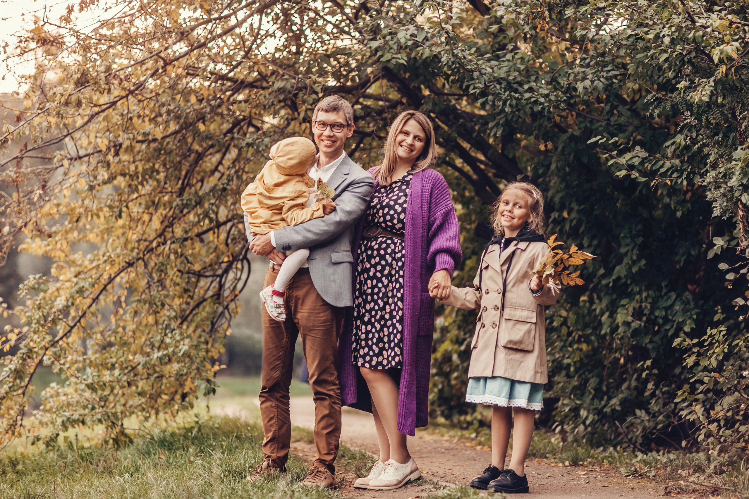 Надежда, Максим, Агния и Аля. Детский и семейный фотограф в Москве Анна Ипатьева