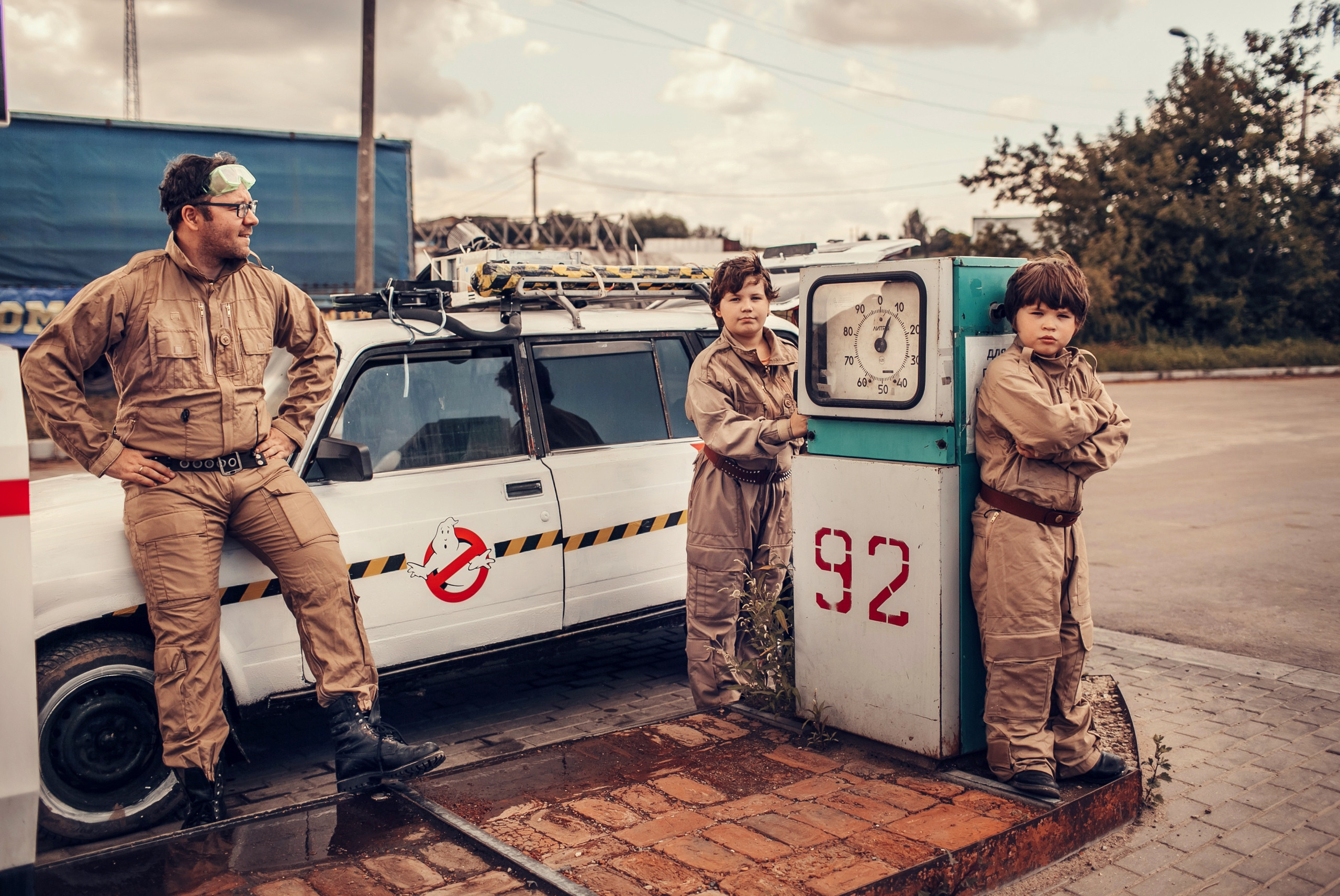 Ghostbusters. Детский и семейный фотограф в Москве Анна Ипатьева