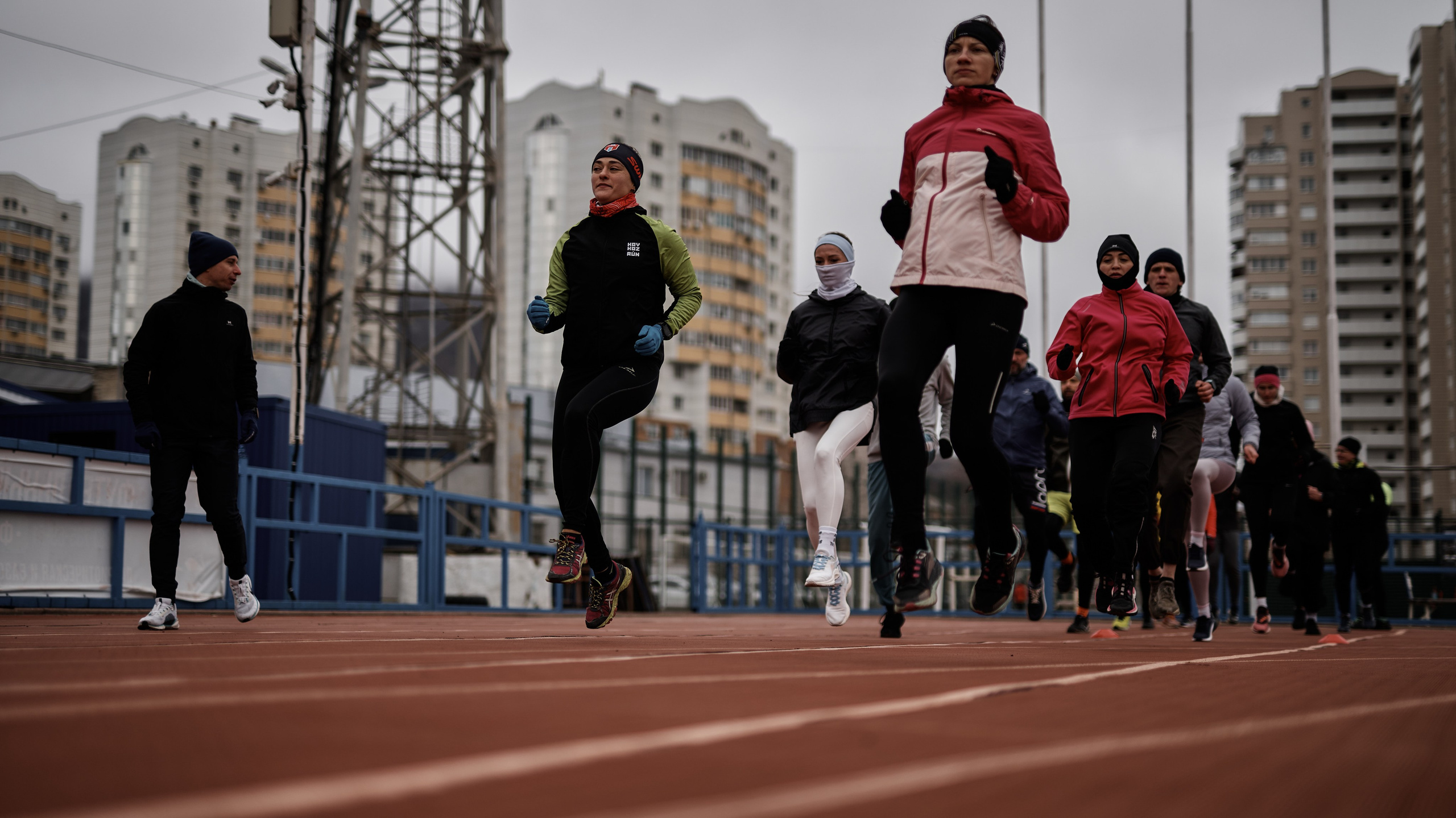 Тренировка Kavkaz Run. Руслан Хорошилов, Ирина Дмитриева. Репортажный фотограф в Краснодаре, Иван Ванюшенков