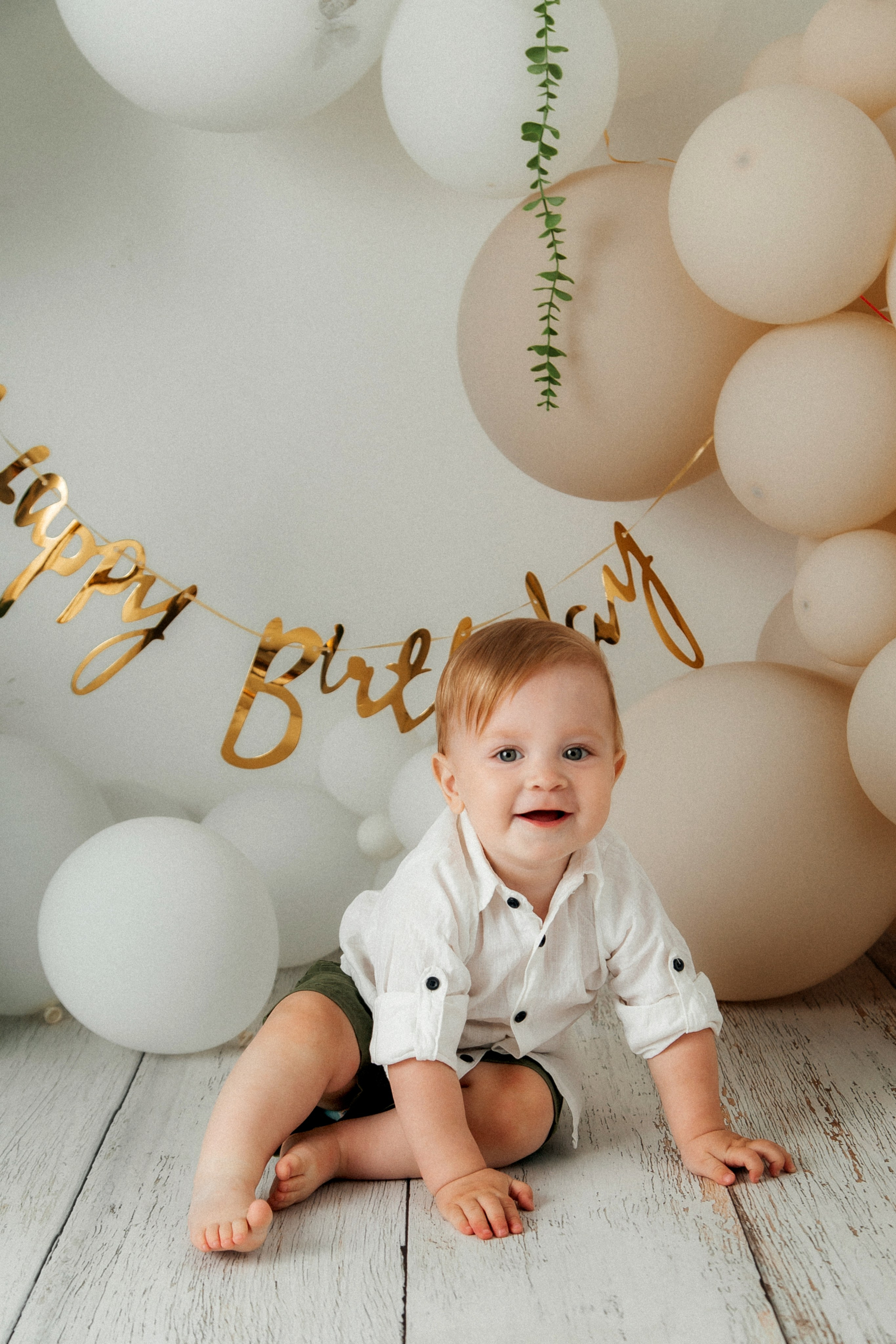 Зоны с шарами. Фотограф новорождённых Екатерина Боброва. Ульяновск